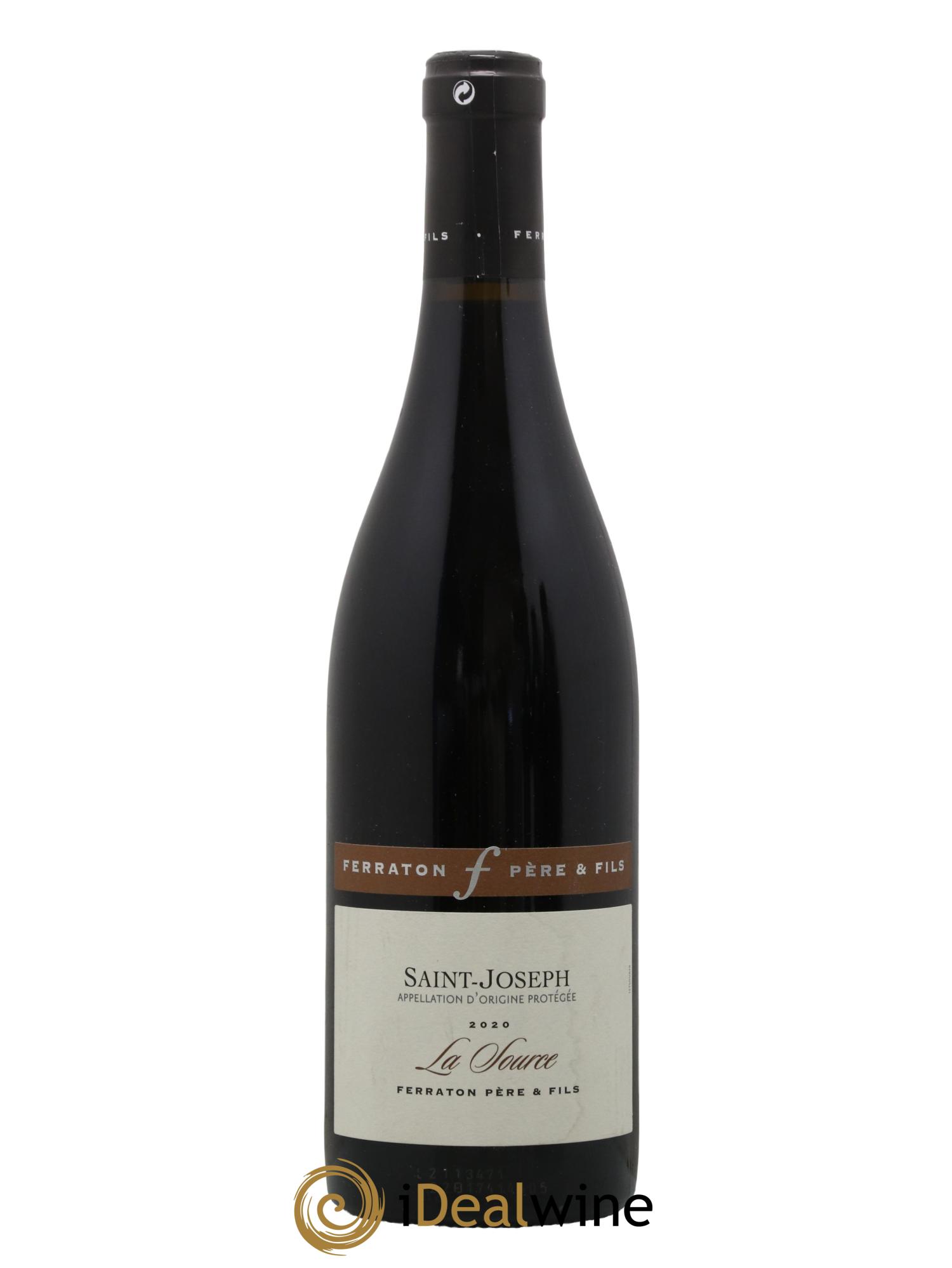 Saint-Joseph La Source Domaine Ferraton Père et Fils 2020 - Lot de 1 bouteille - 0