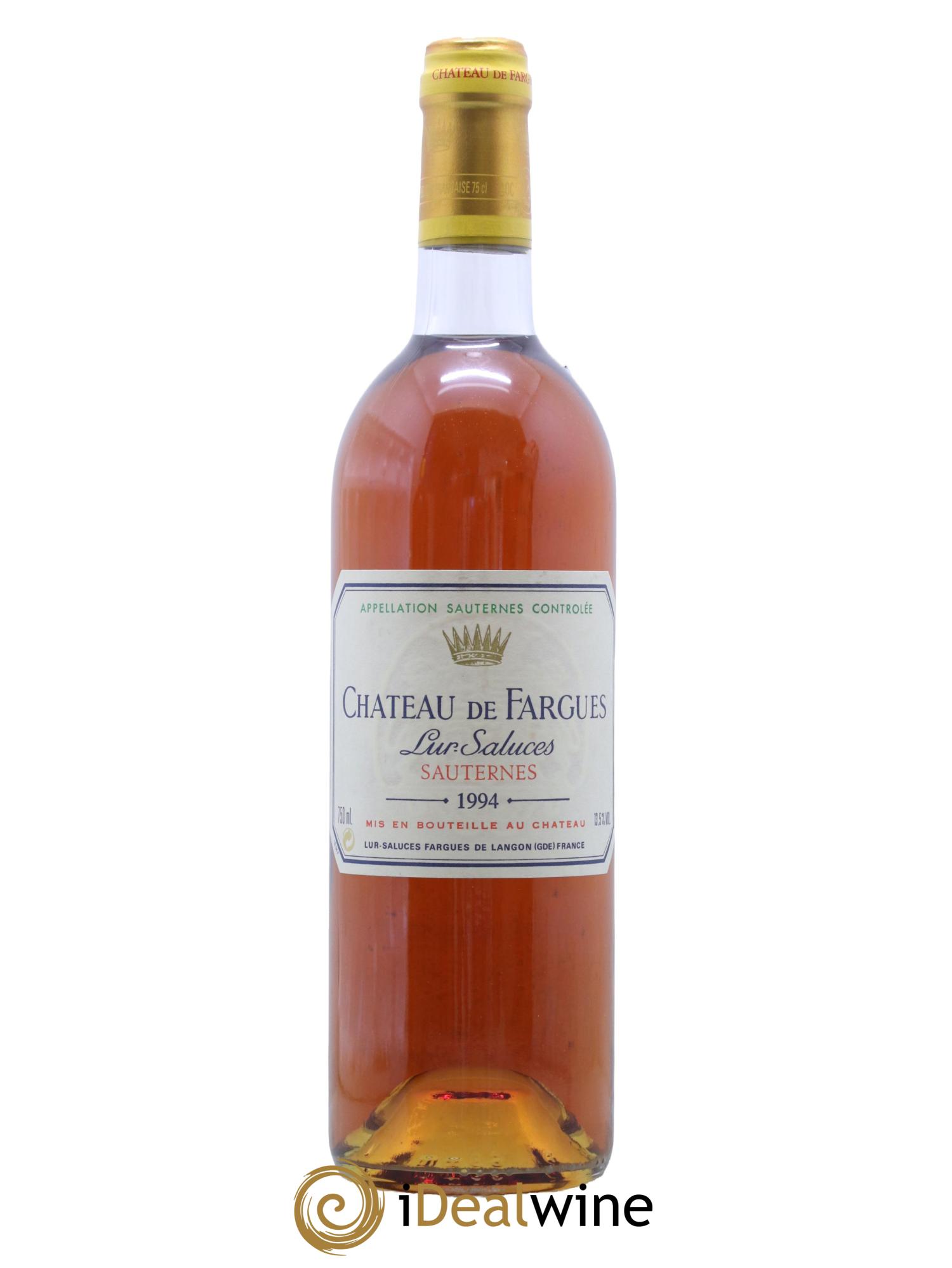 Château de Fargues 1994 - Posten von 1 Flasche - 0