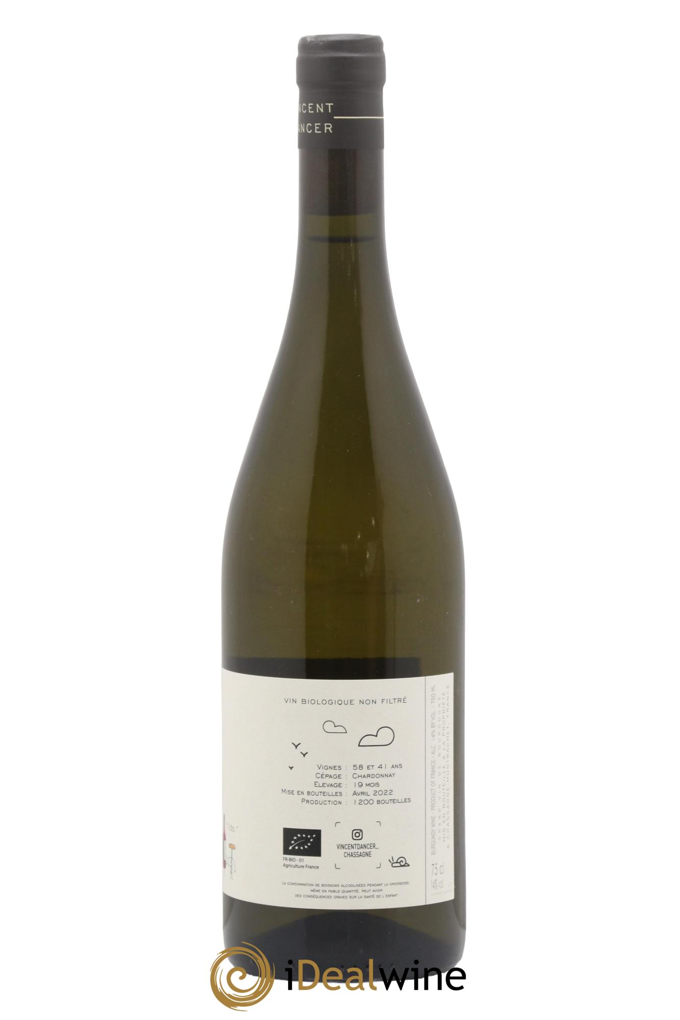 Meursault 1er Cru Perrières Vincent Dancer 2020 - Lot de 1 bouteille - 1