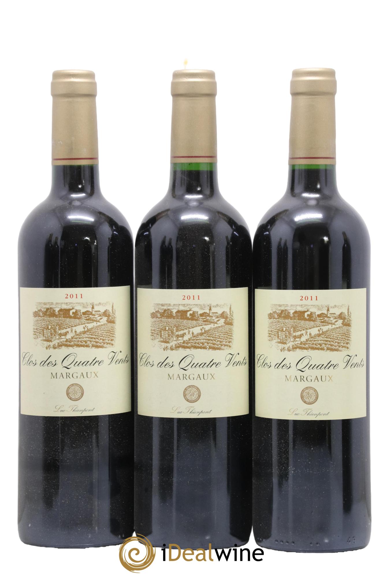 Clos des Quatre Vents 2011 - Lot de 12 bouteilles - 3