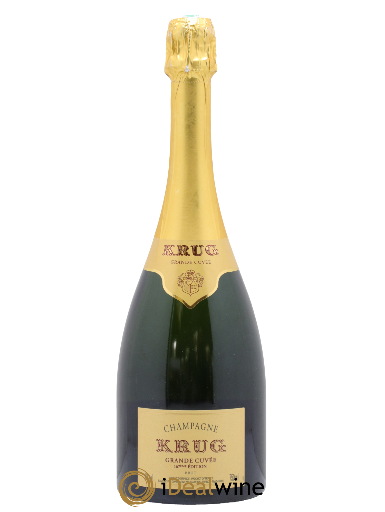 Grande Cuvée - 167ème édition Krug - Lot de 1 bouteille - 1