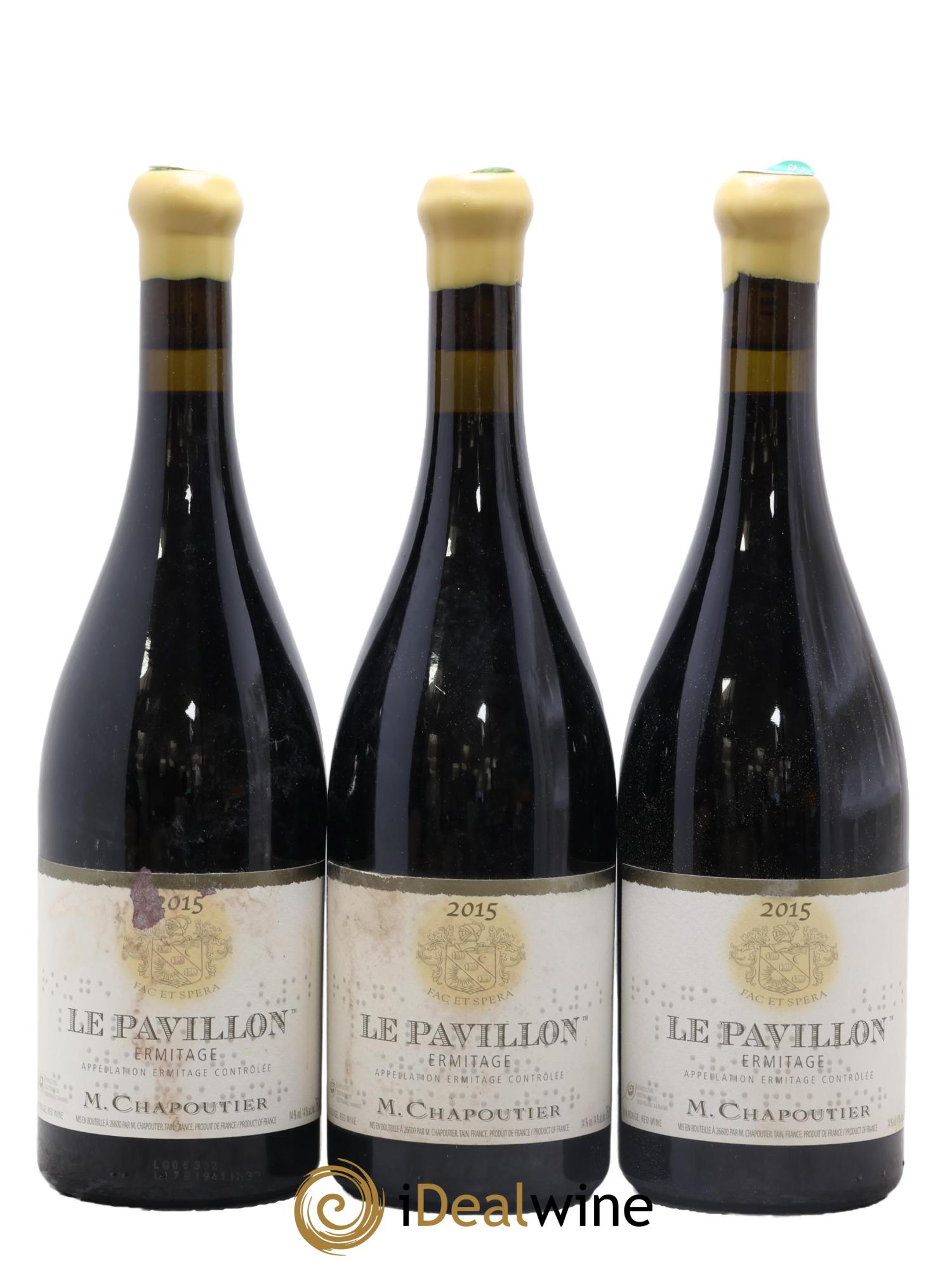 Hermitage Ermitage Le Pavillon Chapoutier 2015 - Lot of 6 bottles - 3