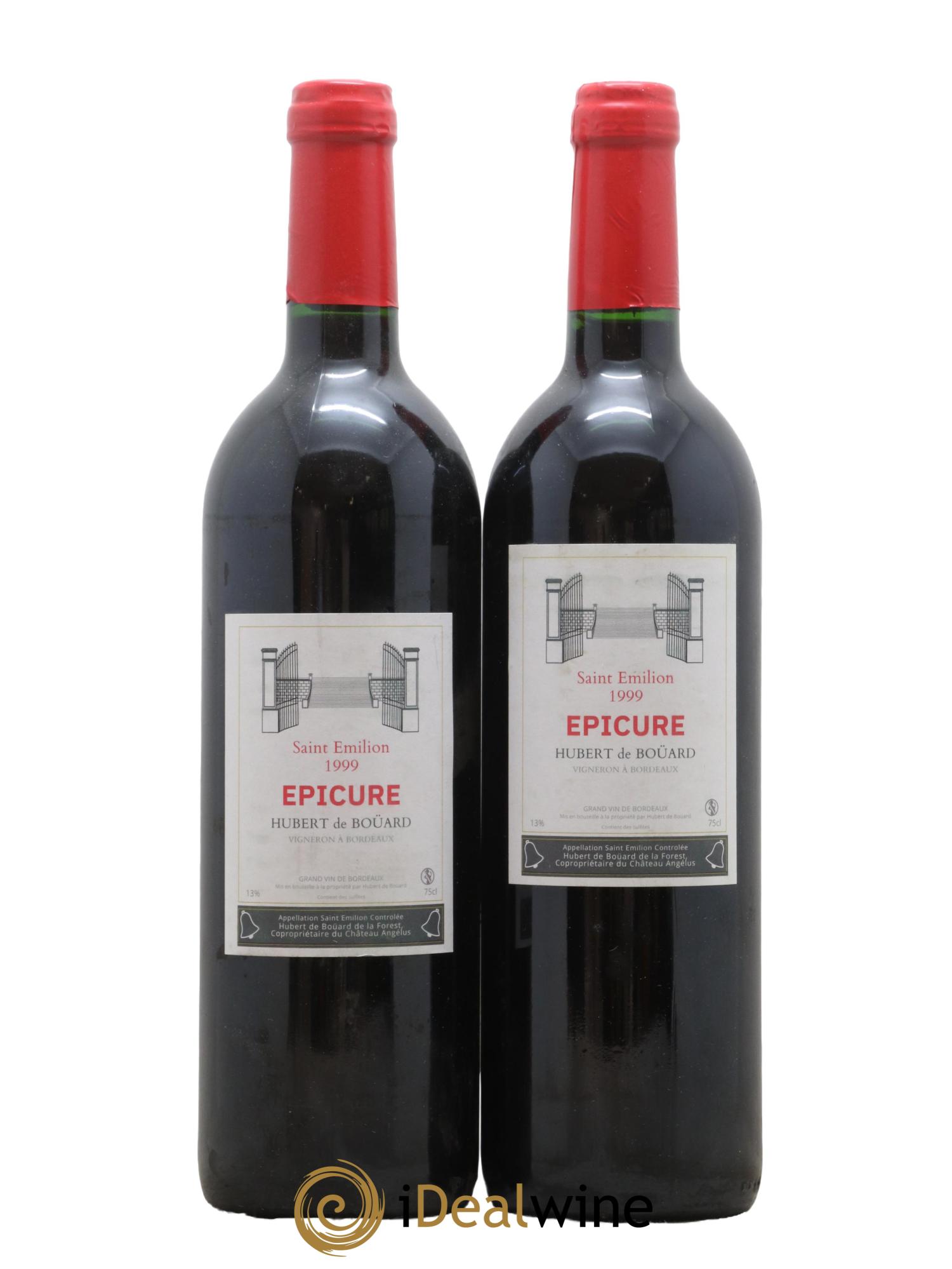 Saint-Émilion Chateau Epicure 1999 - Lot de 2 bouteilles - 0