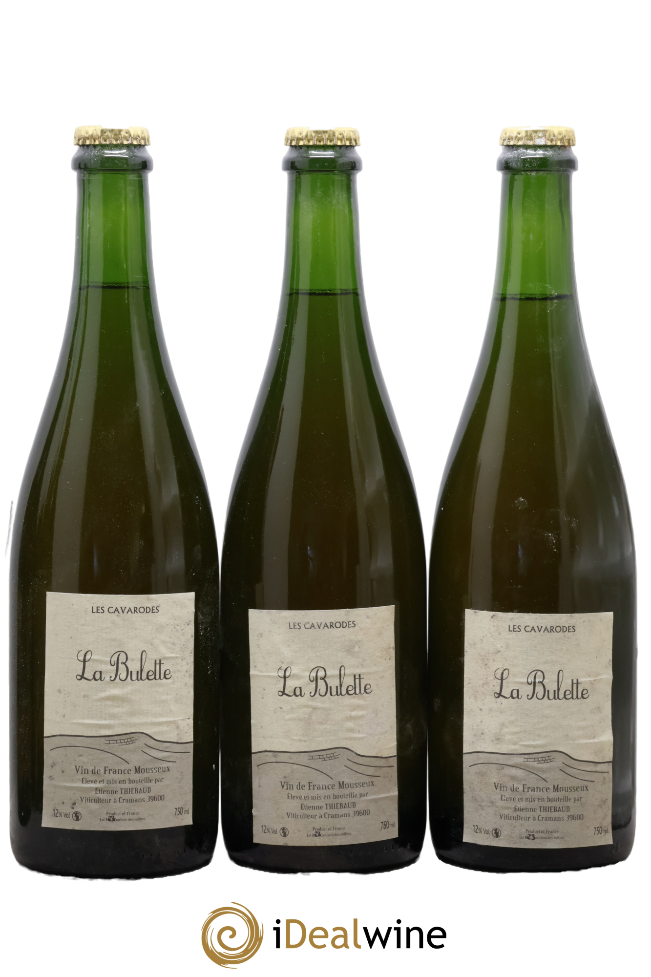 Vin de France La Bulette Cavarodes - Lot of 3 bottles - 0