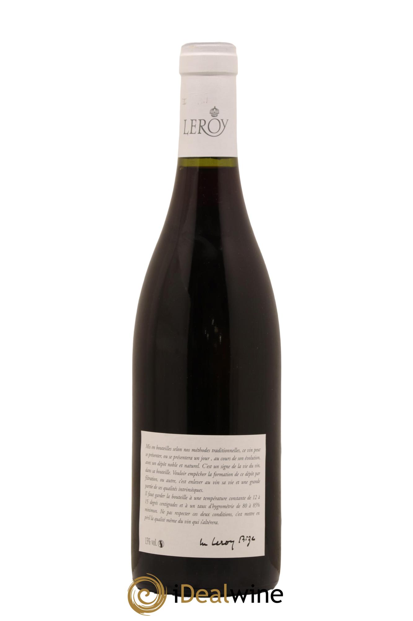 Savigny-lès-Beaune Leroy SA 2018 - Posten von 1 Flasche - 1