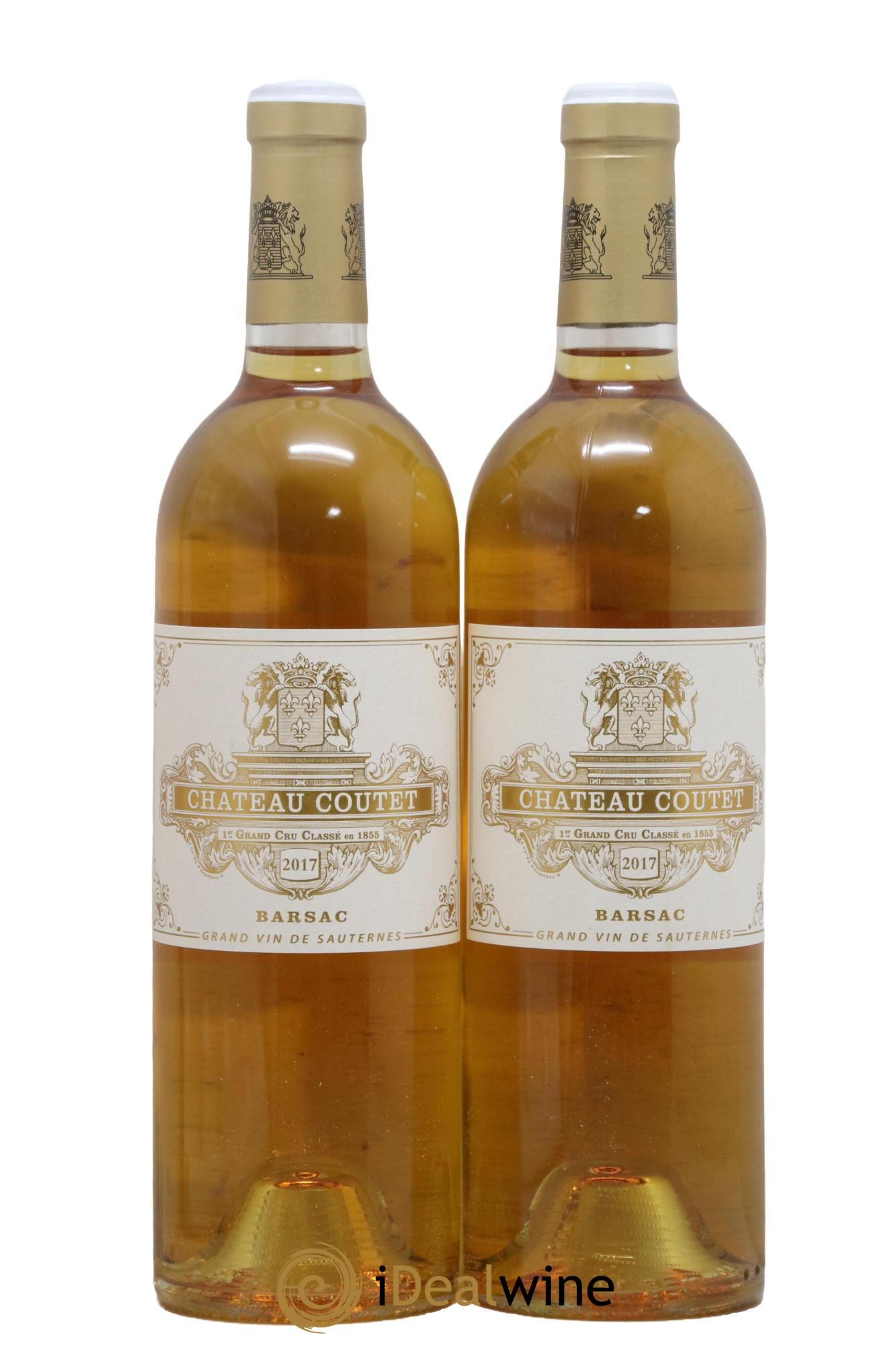 Château Coutet 1er Grand Cru Classé 2017 - Lot de 2 bouteilles - 0