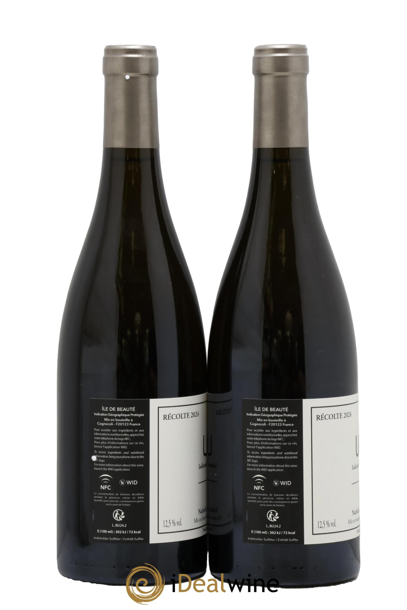 Ajaccio Unu Vaccelli  2024 - Lot of 2 bottles - 1