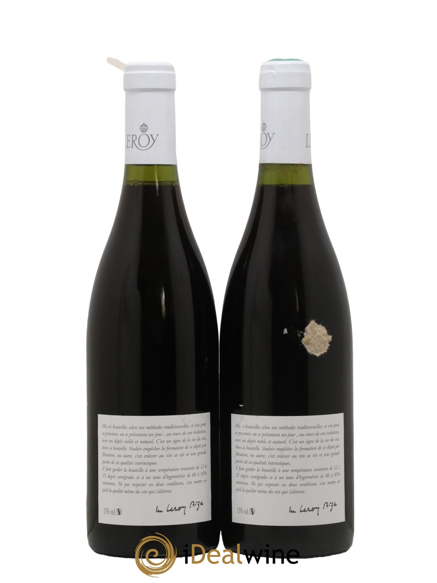 Savigny-lès-Beaune Leroy SA 2006 - Posten von 2 Flaschen - 1