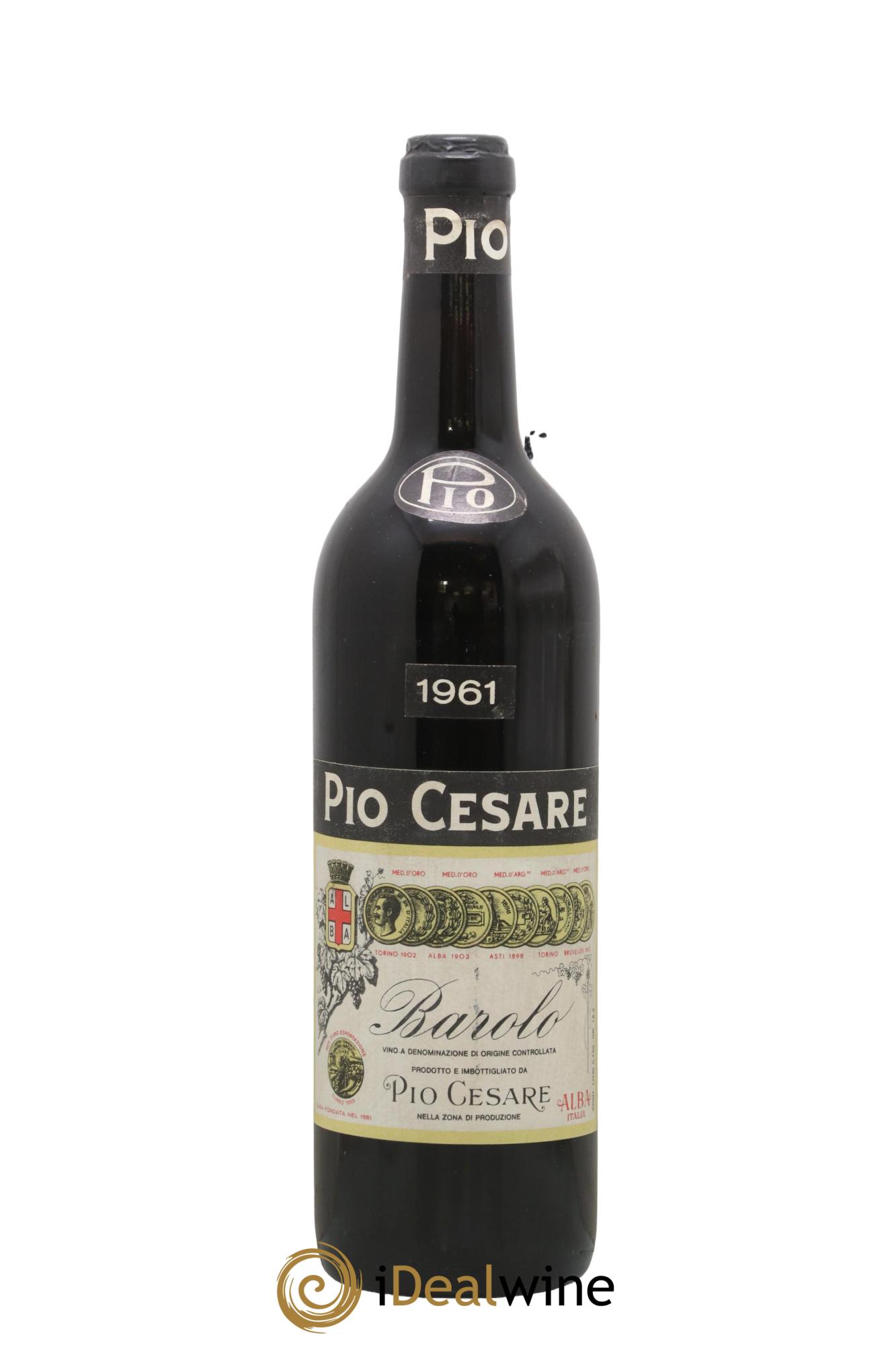 Barolo DOCG Pio Cesare 1961 - Lot de 1 bouteille - 0