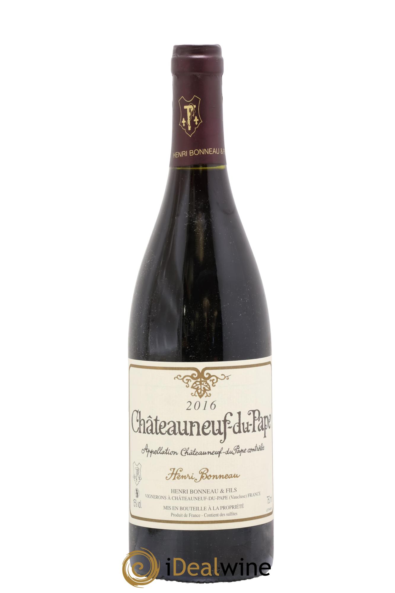Châteauneuf-du-Pape Henri Bonneau Henri Bonneau & Fils 2016 - Lot de 1 bouteille - 0