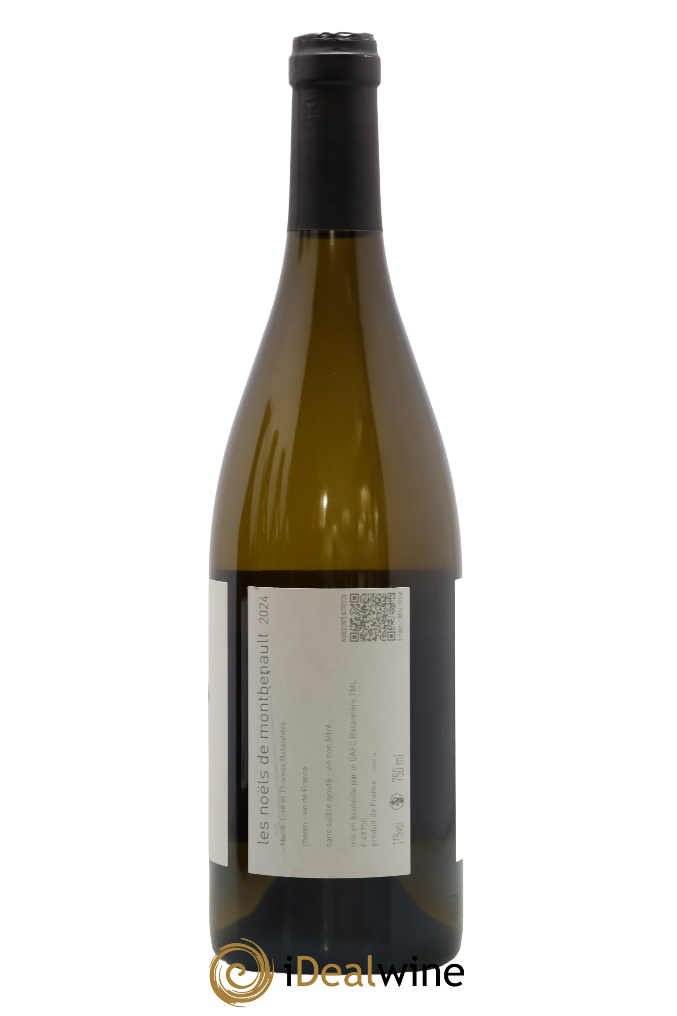 Vin de France Les Noëls de Montbenault Thomas Batardière 2024 - Lot of 1 bottle - 1