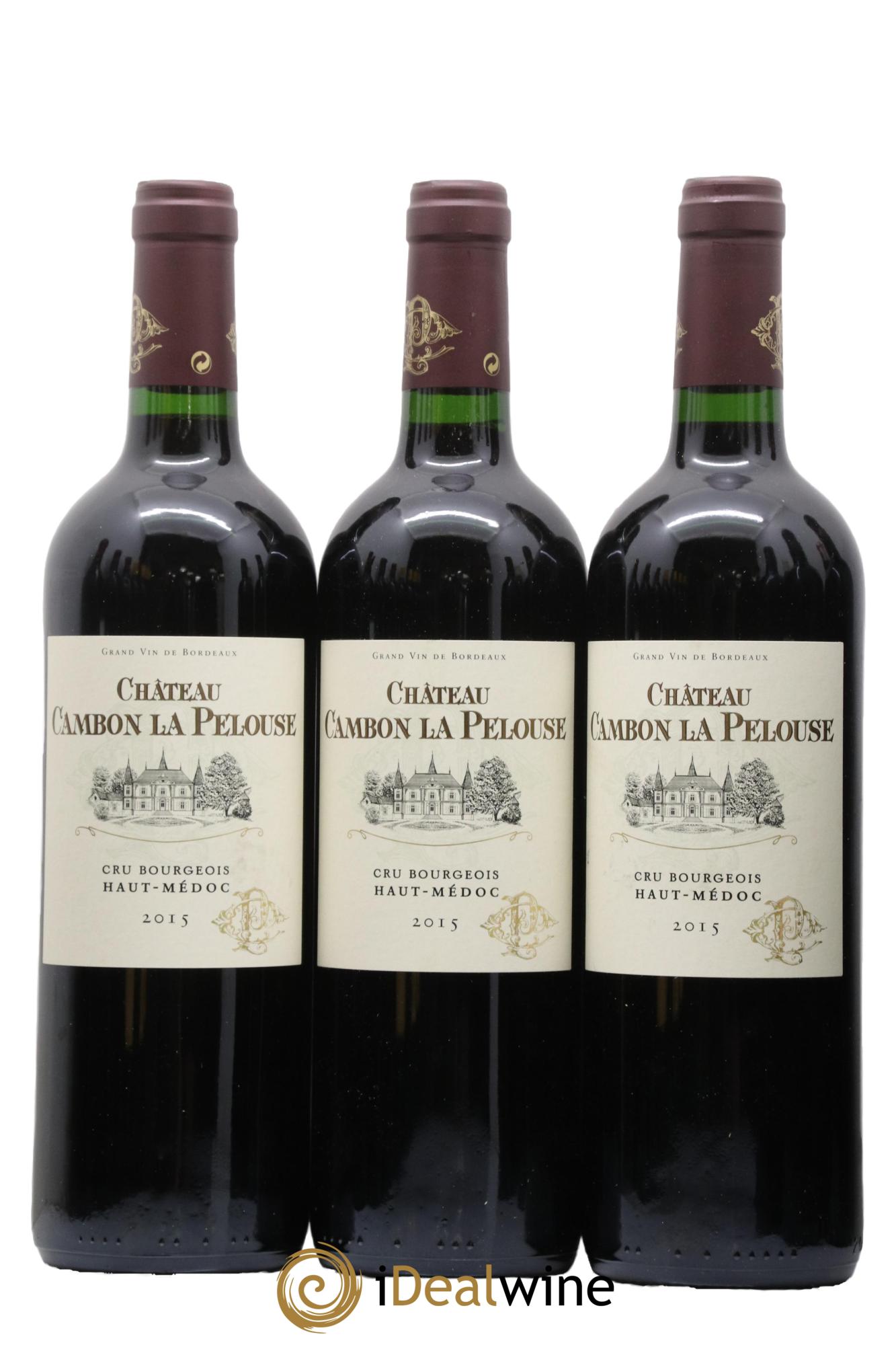 Château Cambon la Pelouse Cru Bourgeois 2015 - Lot de 6 bouteilles - 1