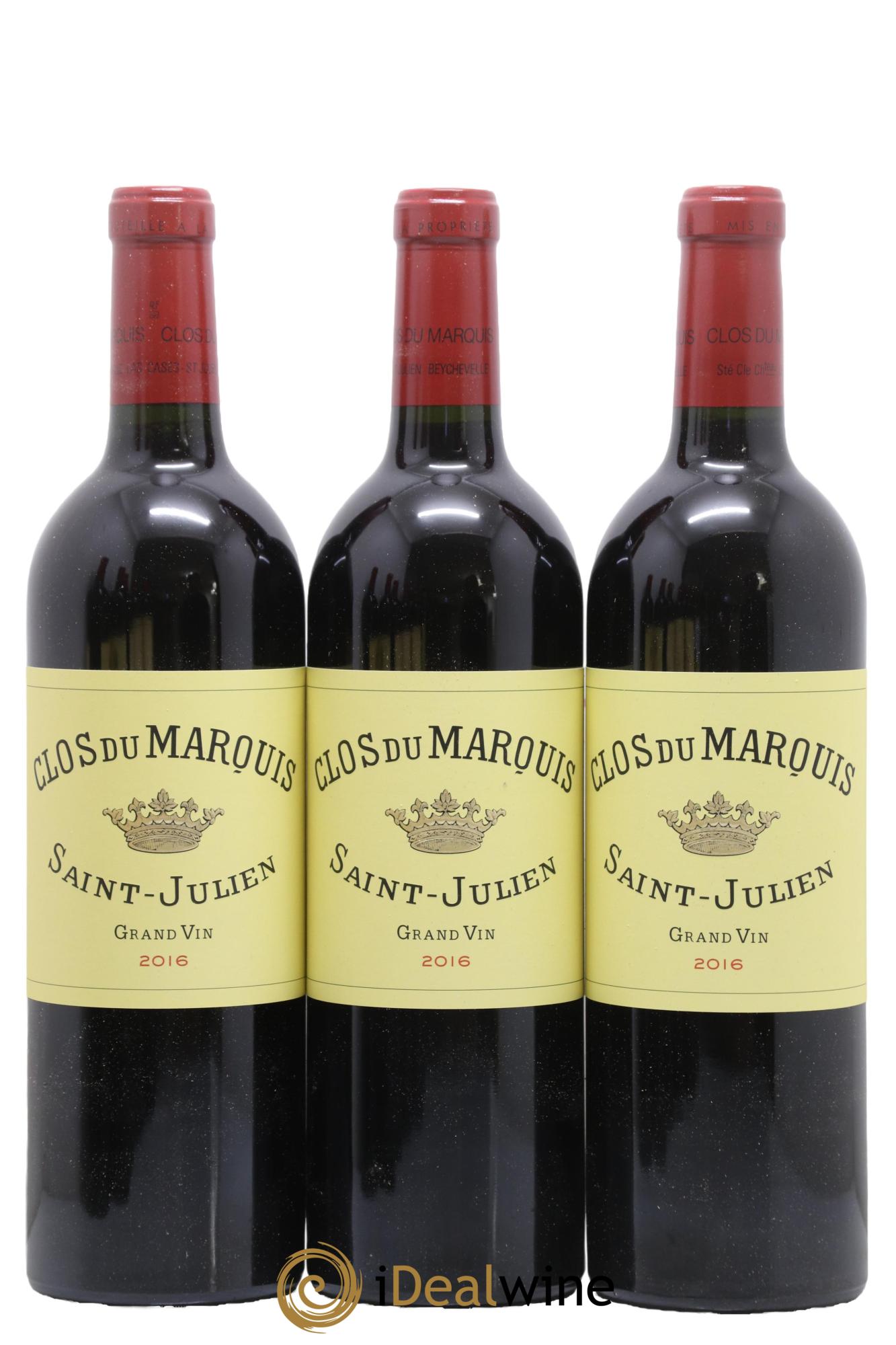 Clos du Marquis 2016 - Lot of 6 bottles - 2