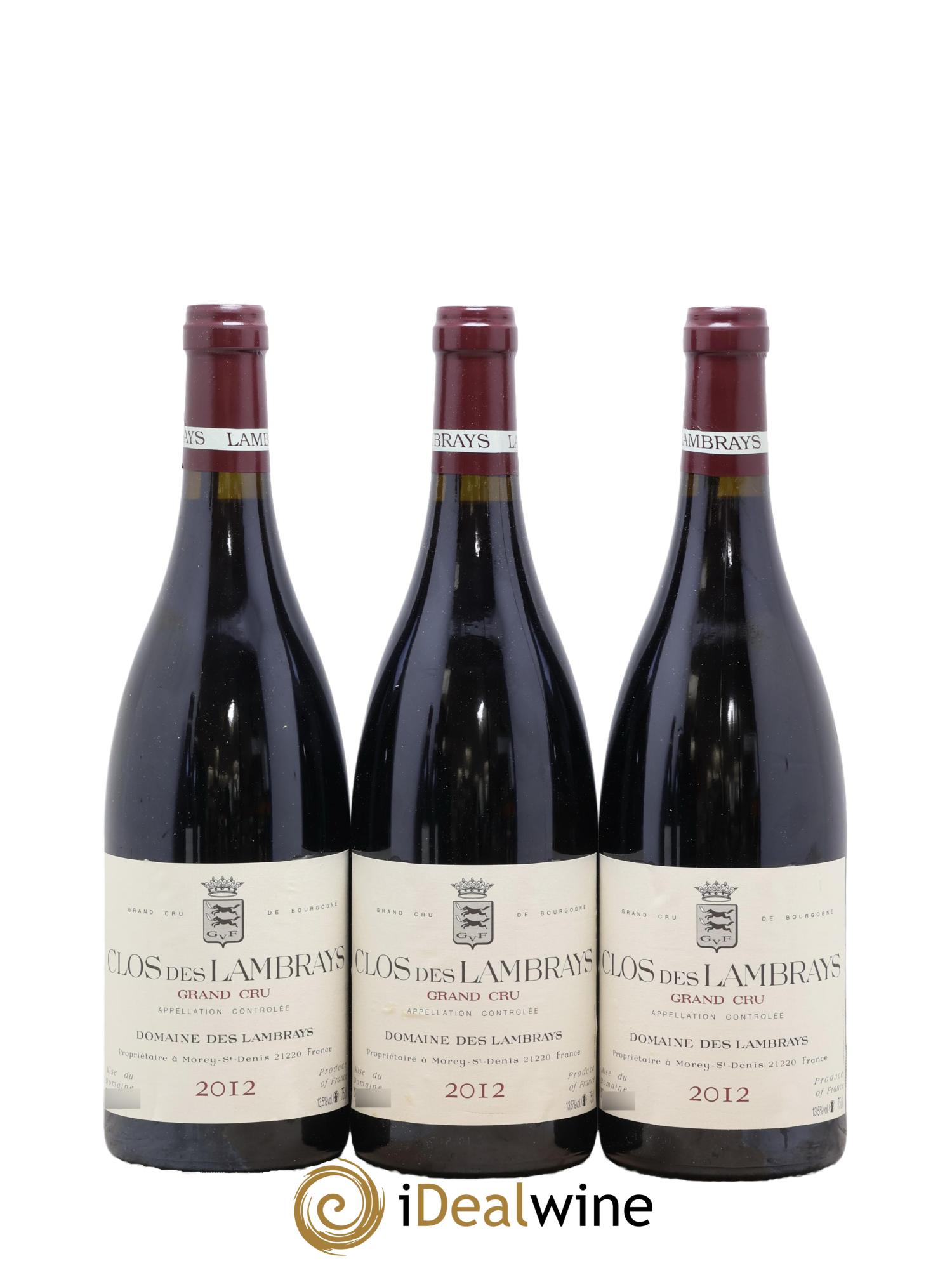 Clos des Lambrays Grand Cru Domaine des Lambrays 2012 - Lotto di 12 bottiglie - 1