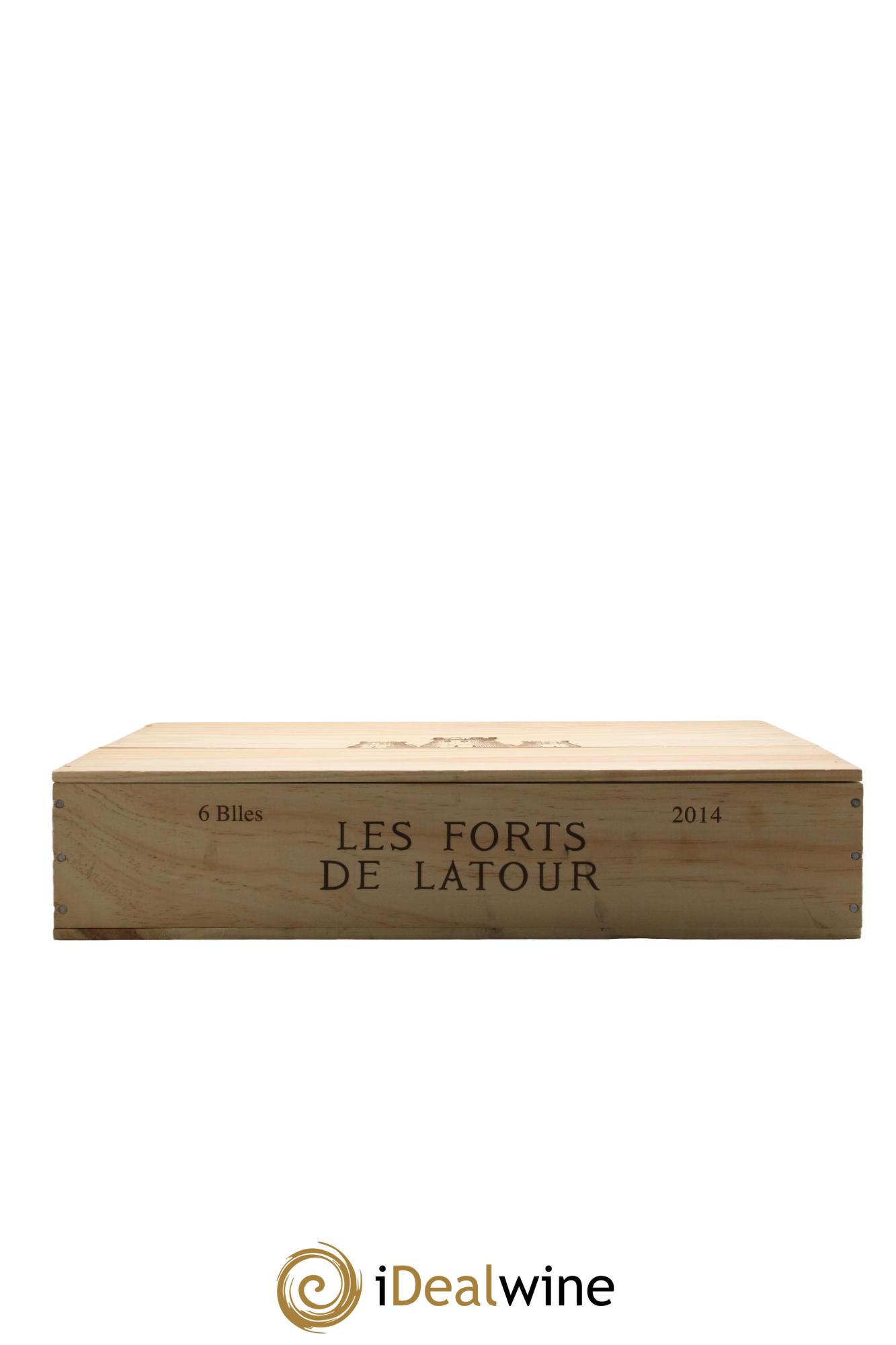 Les Forts de Latour Second Vin 2014 - Posten von 6 Flaschen - 5