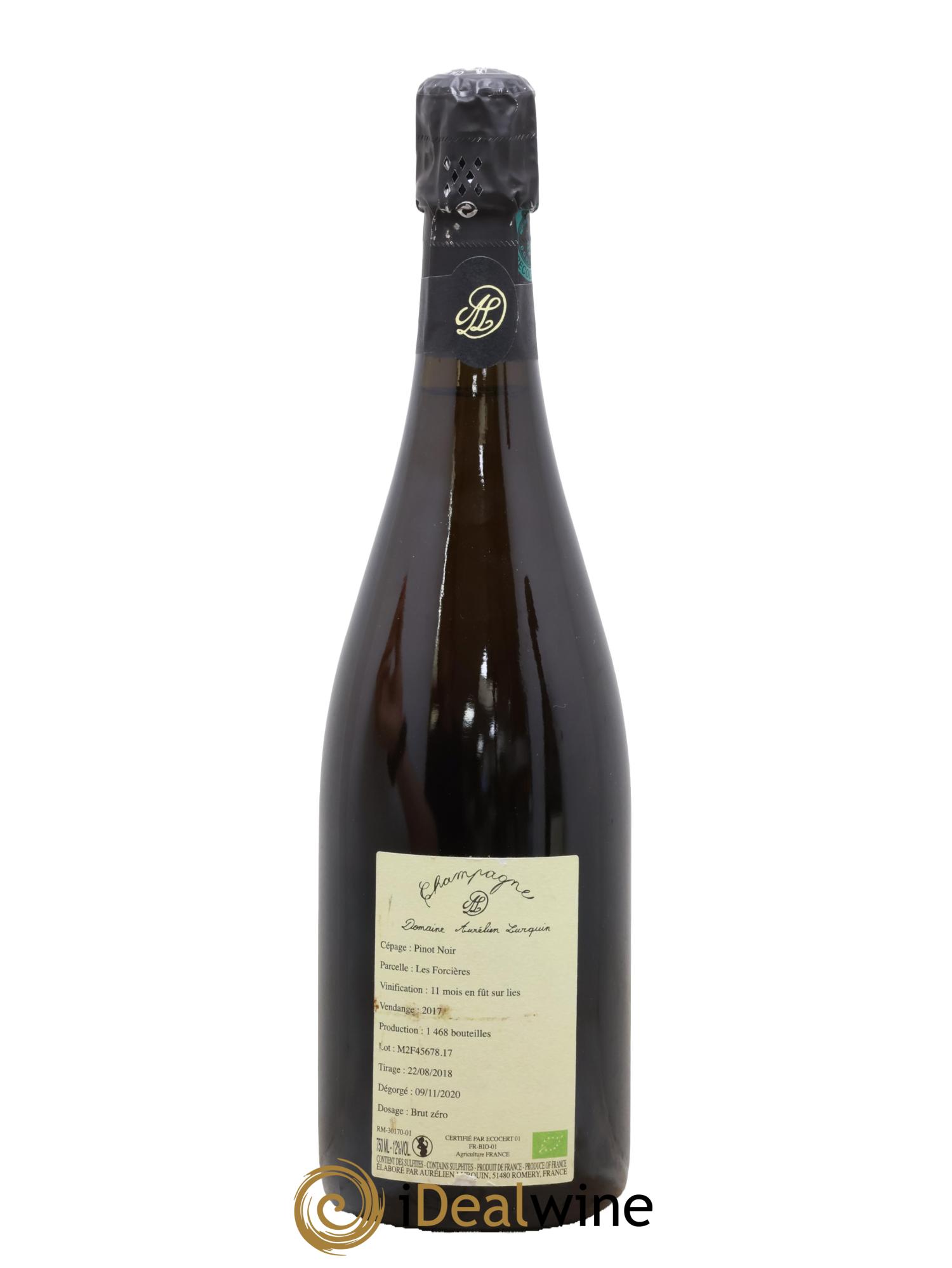 Pinot Noir Les Forcières Aurélien Lurquin 2017 - Lot de 1 bouteille - 1