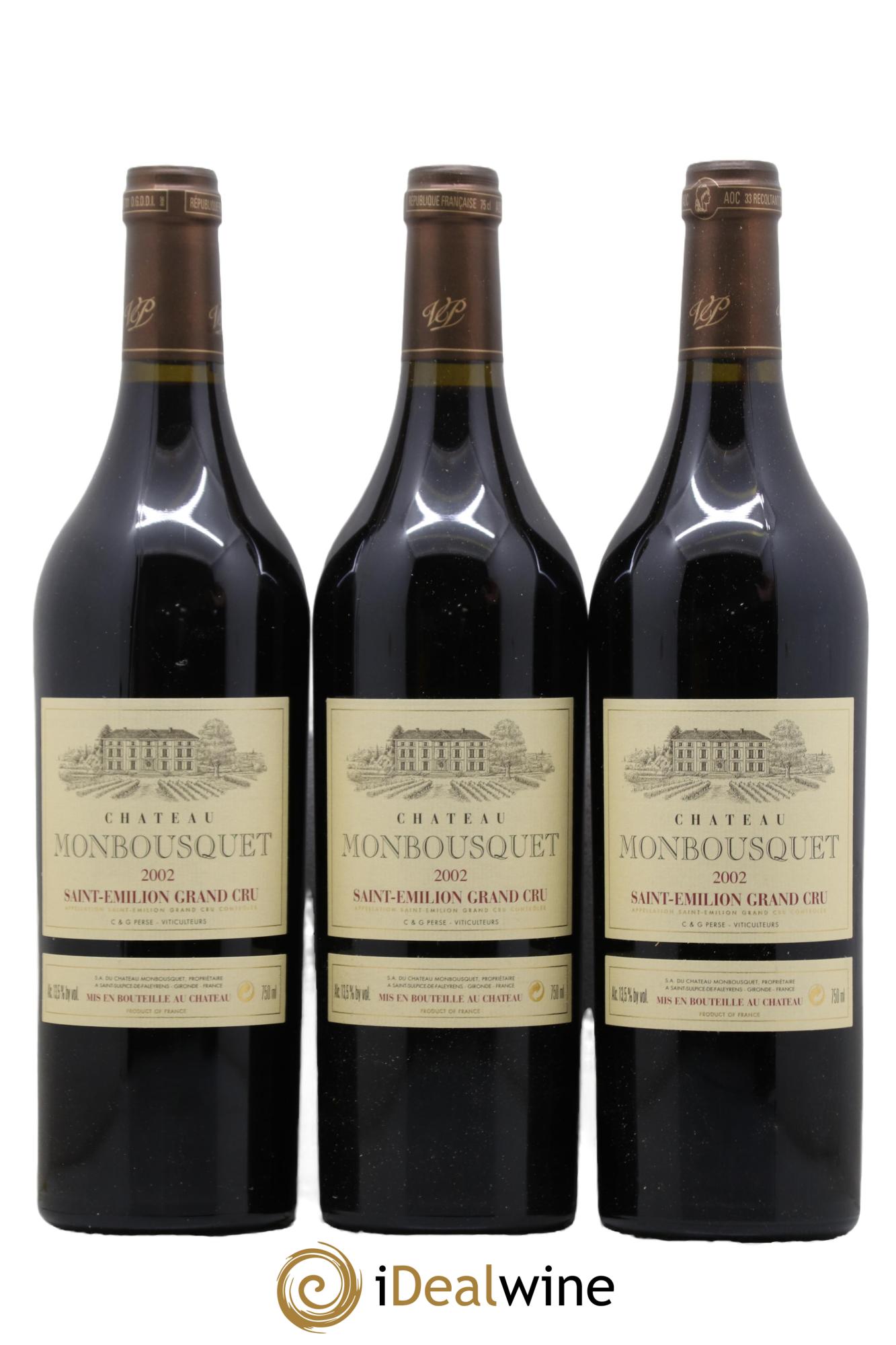 Château Monbousquet Grand Cru Classé 2002 - Lot de 12 bouteilles - 4