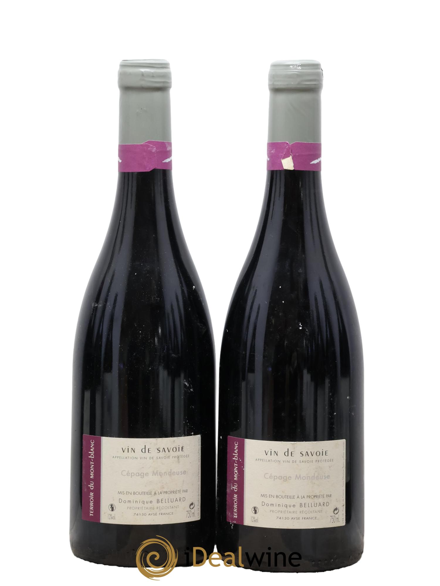 Vin de France Mondeuse Domaine Belluard 2019 - Lot de 2 bouteilles - 1