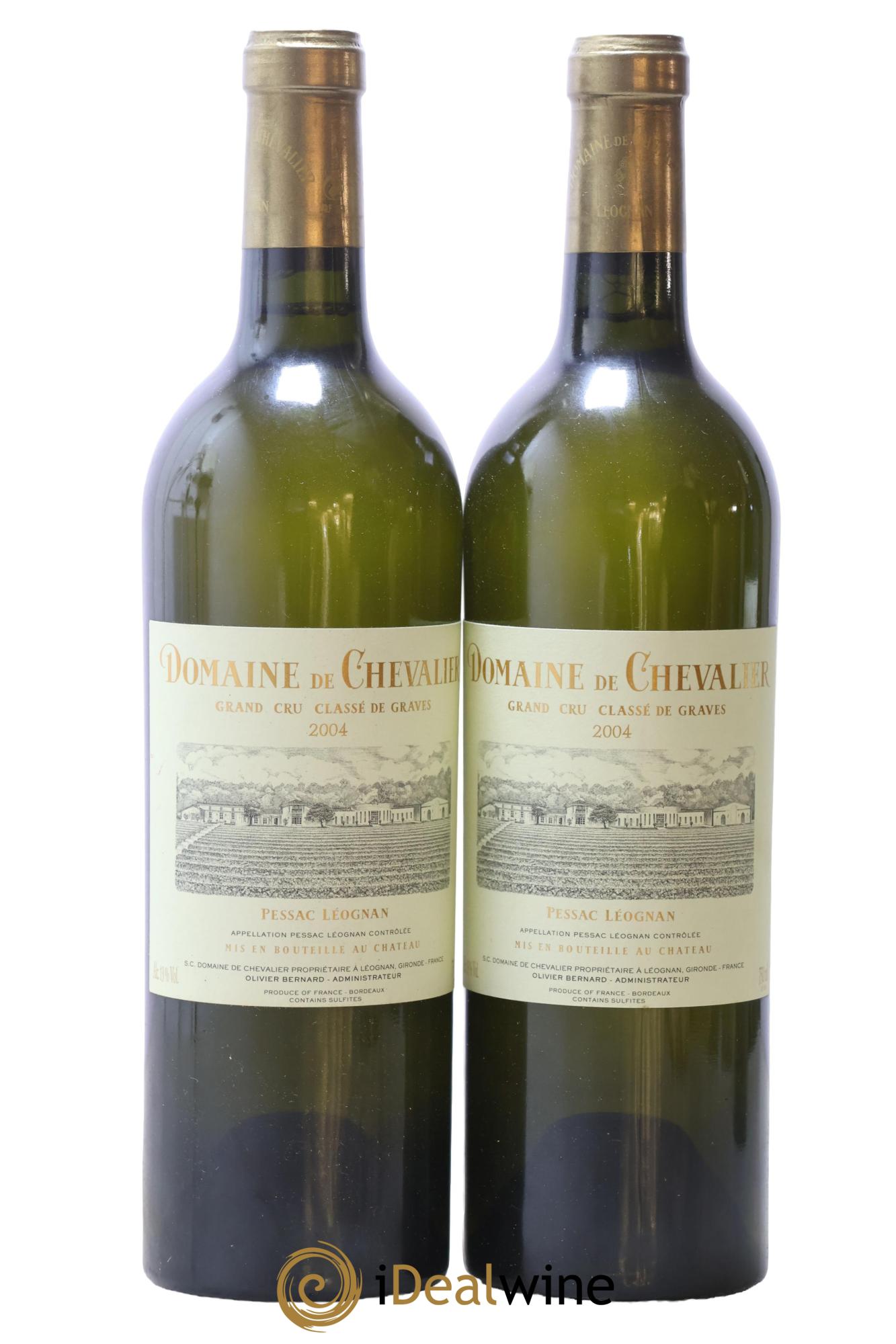 Domaine de Chevalier Cru Classé de Graves 2004 - Posten von 2 Flaschen - 0