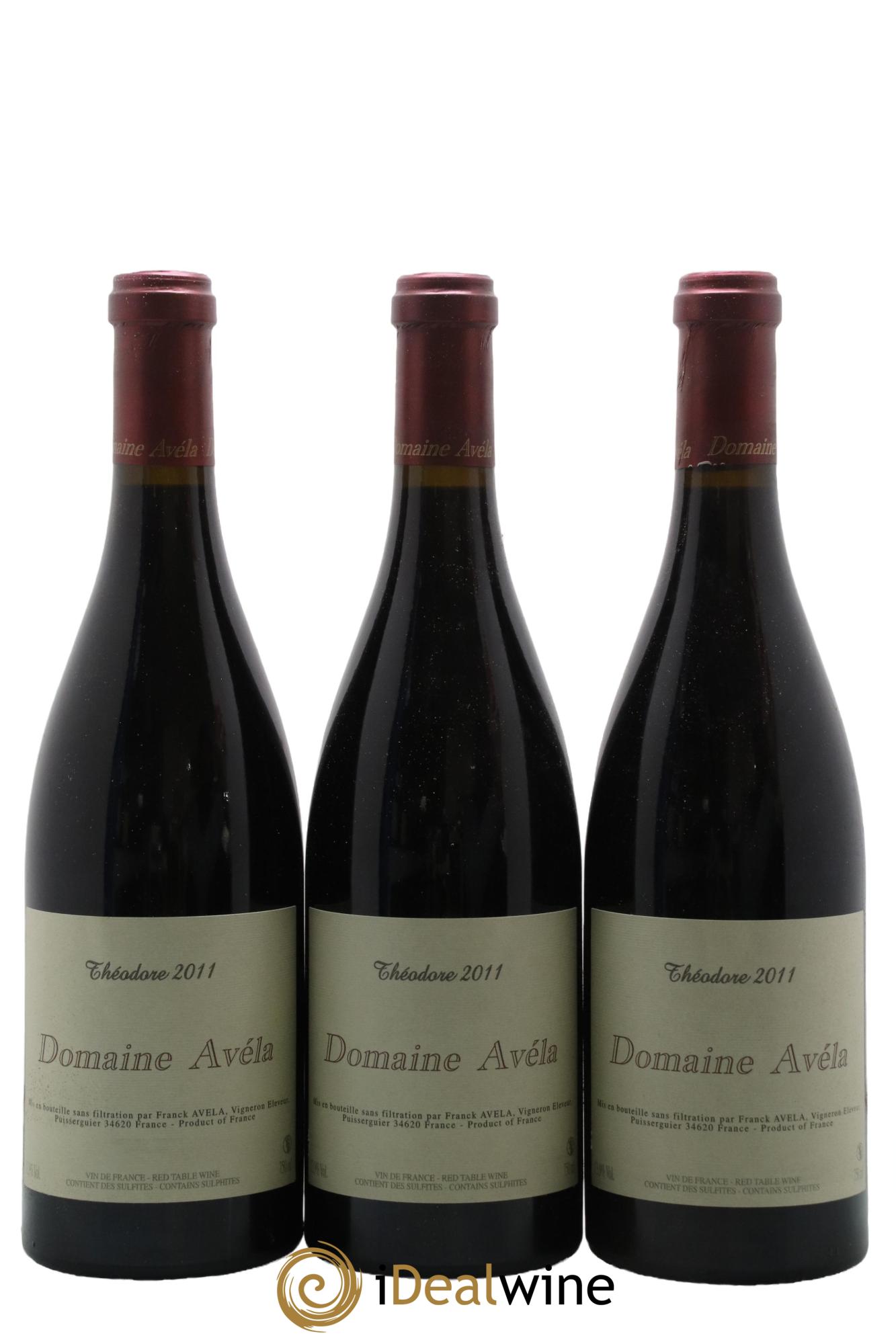 Vin de France Théodore Avéla 2011 - Lot de 6 bouteilles - 2