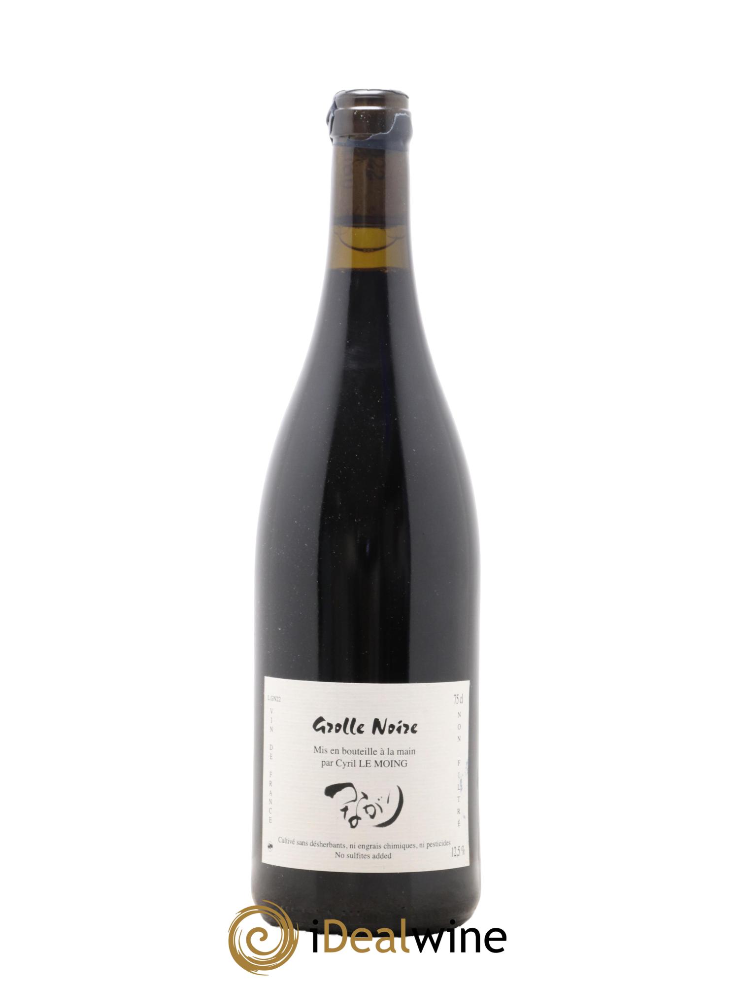 Vin de France Grolle Noire LGN22 Cyril Le Moing 2022 - Lot de 1 bouteille - 0