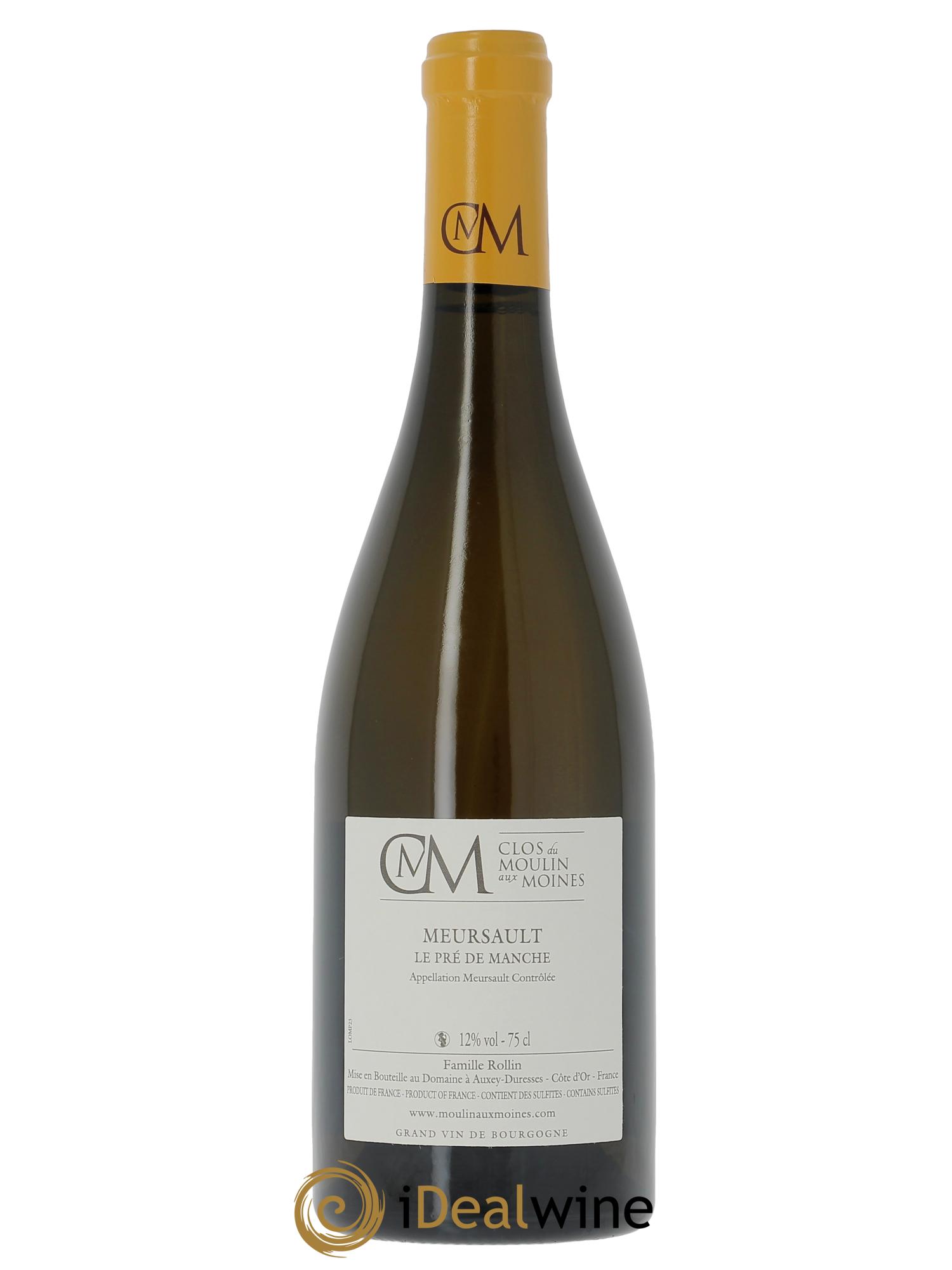 Meursault Pré de Manche Clos du Moulin aux Moines 2023 - Lotto di 1 bottiglia - 1