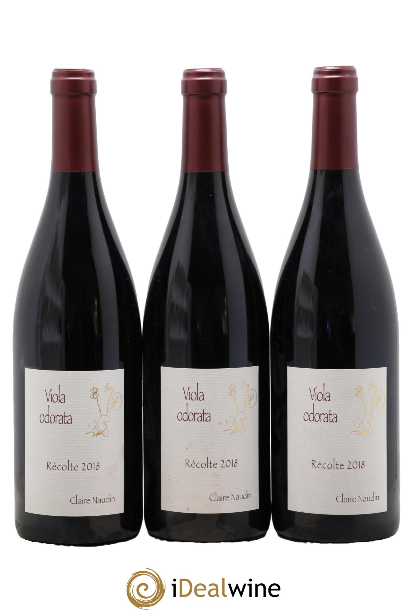 Côte de Nuits-Villages Viola Odorata Naudin-Ferrand (Domaine) 2018 - Lotto di 3 bottiglie - 0