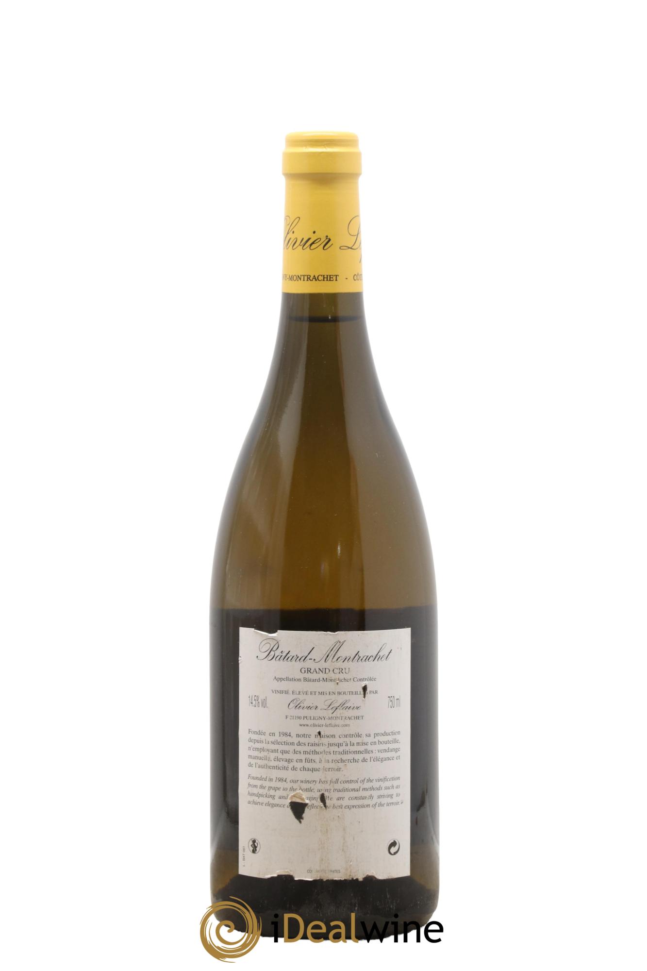 Bâtard-Montrachet Grand Cru Olivier Leflaive 2006 - Lot de 1 bouteille - 1