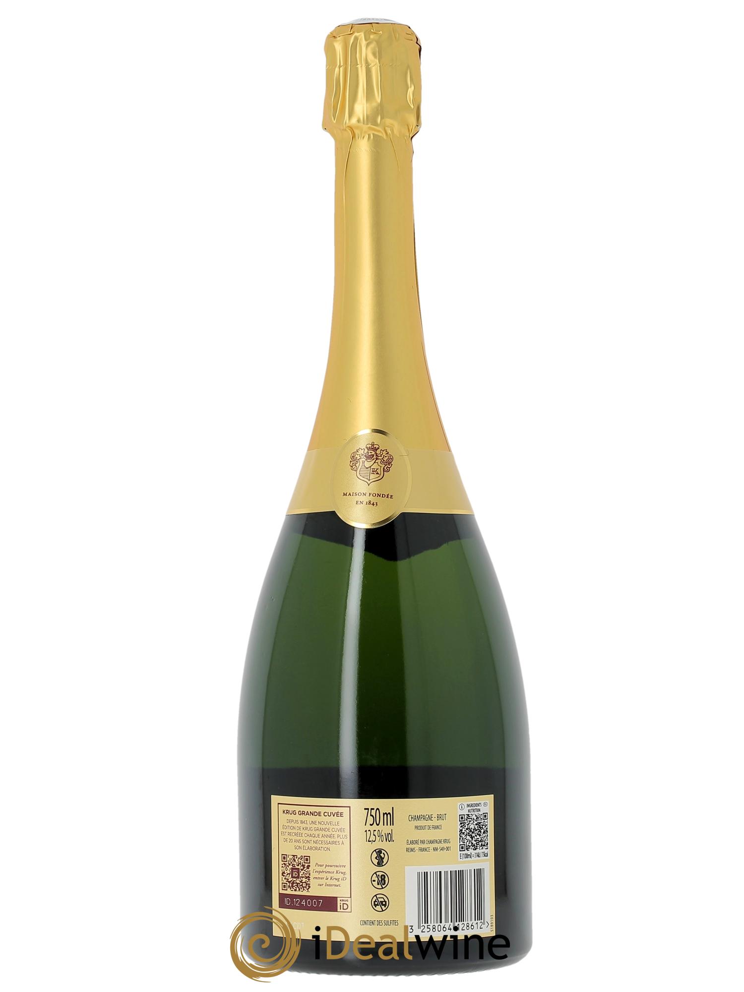 Grande Cuvée Brut - 173ème édition Krug - Lot de 1 bouteille - 2