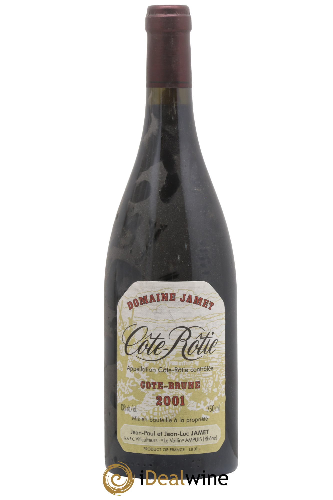Côte-Rôtie Côte Brune Jamet (Domaine) 2001 - Lot de 1 bouteille - 0