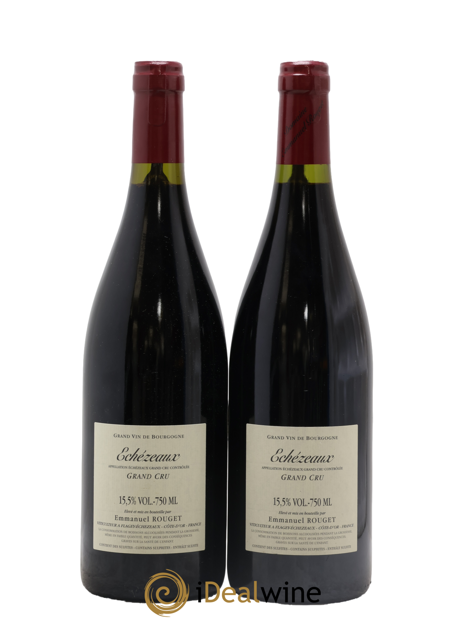 Echezeaux Grand Cru Emmanuel Rouget 2020 - Lot of 2 bottles - 1