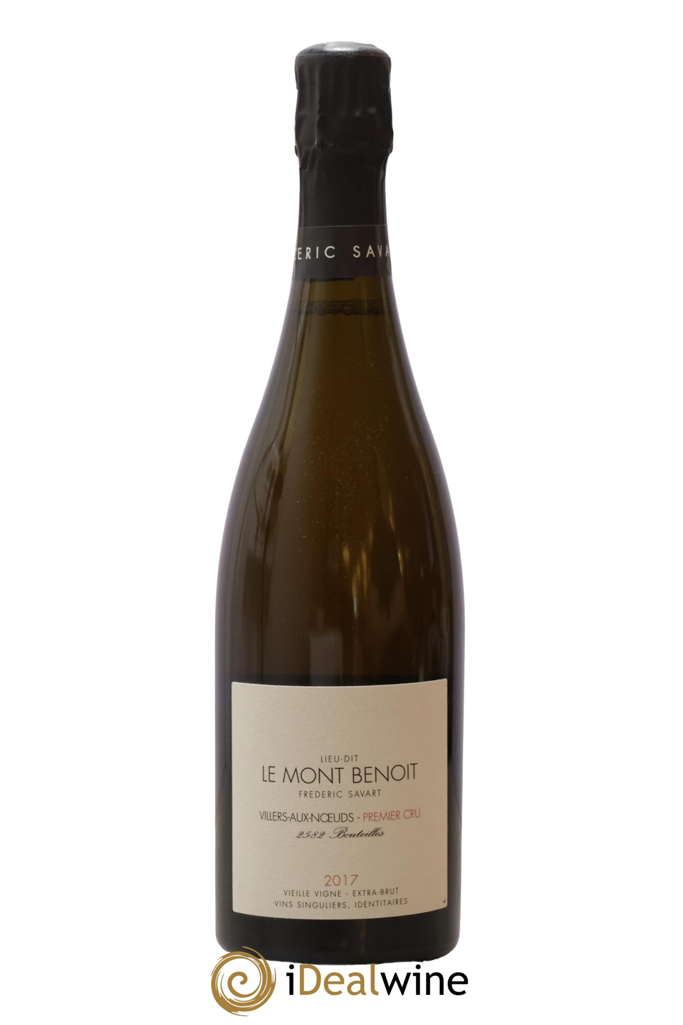 Le Mont Benoit 1er Cru Extra-Brut Vieille Vigne Savart 2017 - Lot de 1 bouteille - 0