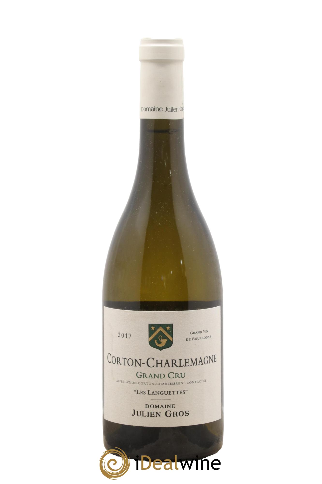 Corton-Charlemagne Grand Cru Les Languettes Julien Gros 2017 - Lotto di 1 bottiglia - 0