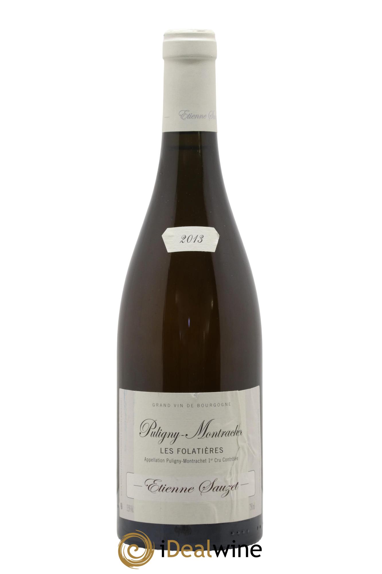 Puligny-Montrachet 1er Cru Les Folatières Etienne Sauzet 2013 - Lot of 1 bottle - 0