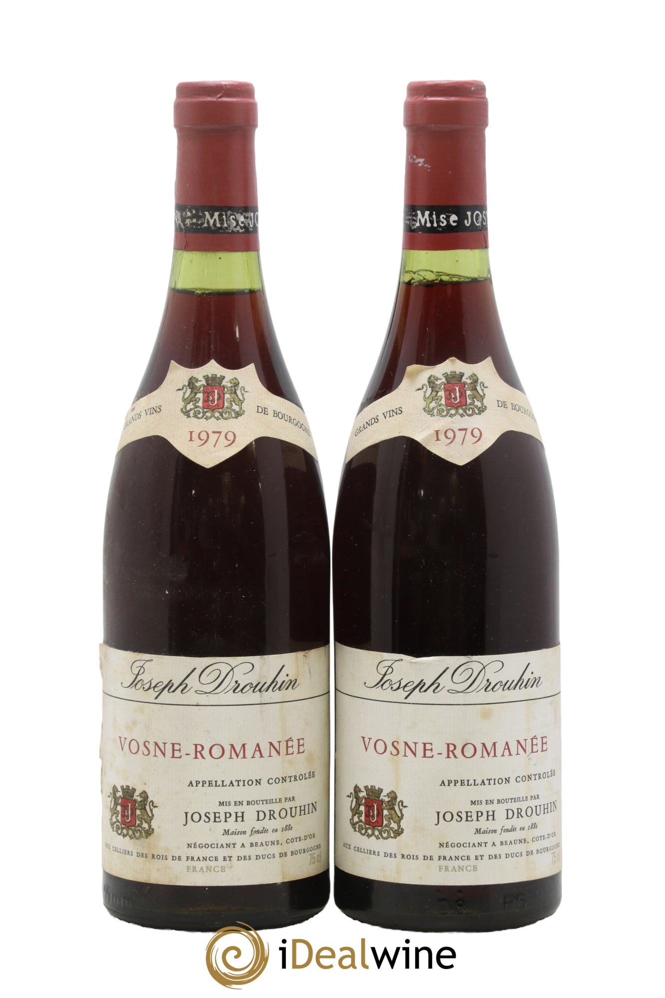 Vosne-Romanée Joseph Drouhin 1979 - Lot de 2 bouteilles - 0