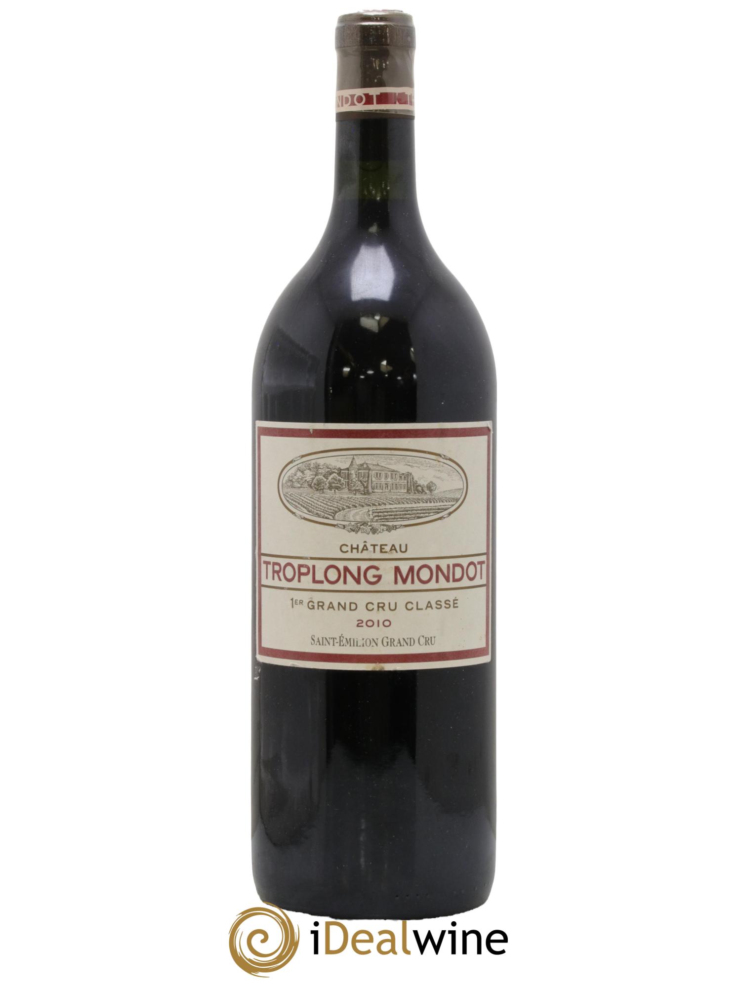 Château Troplong Mondot 1er Grand Cru Classé B 2010 - Lot de 1 magnum - 0