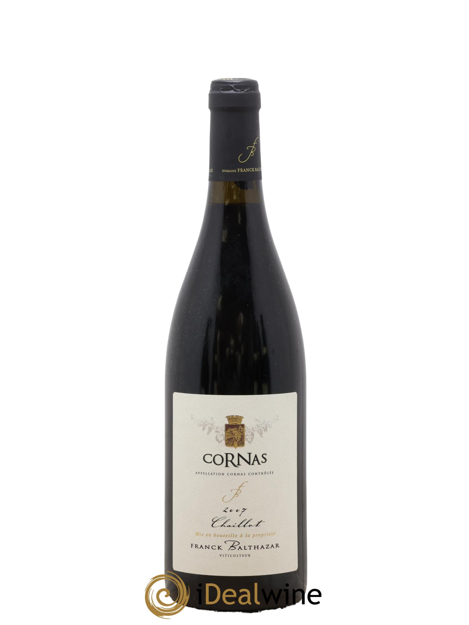 Cornas Chaillot Franck Balthazar (Domaine) 2007 - Posten von 1 Flasche - 0