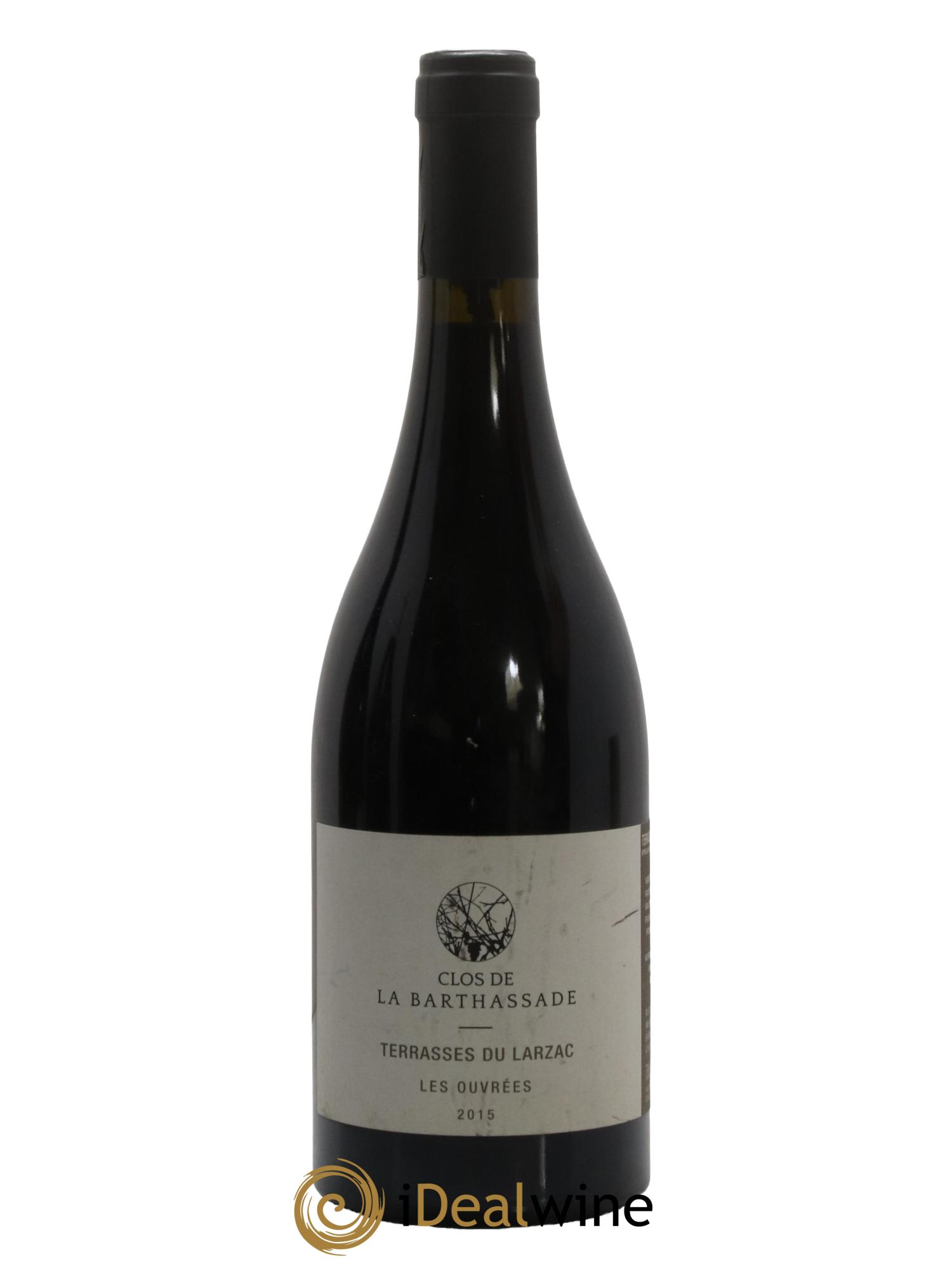 Terrasses du Larzac Les Ouvrées Le Clos de la Barthassade 2015 - Lot de 1 bouteille - 0