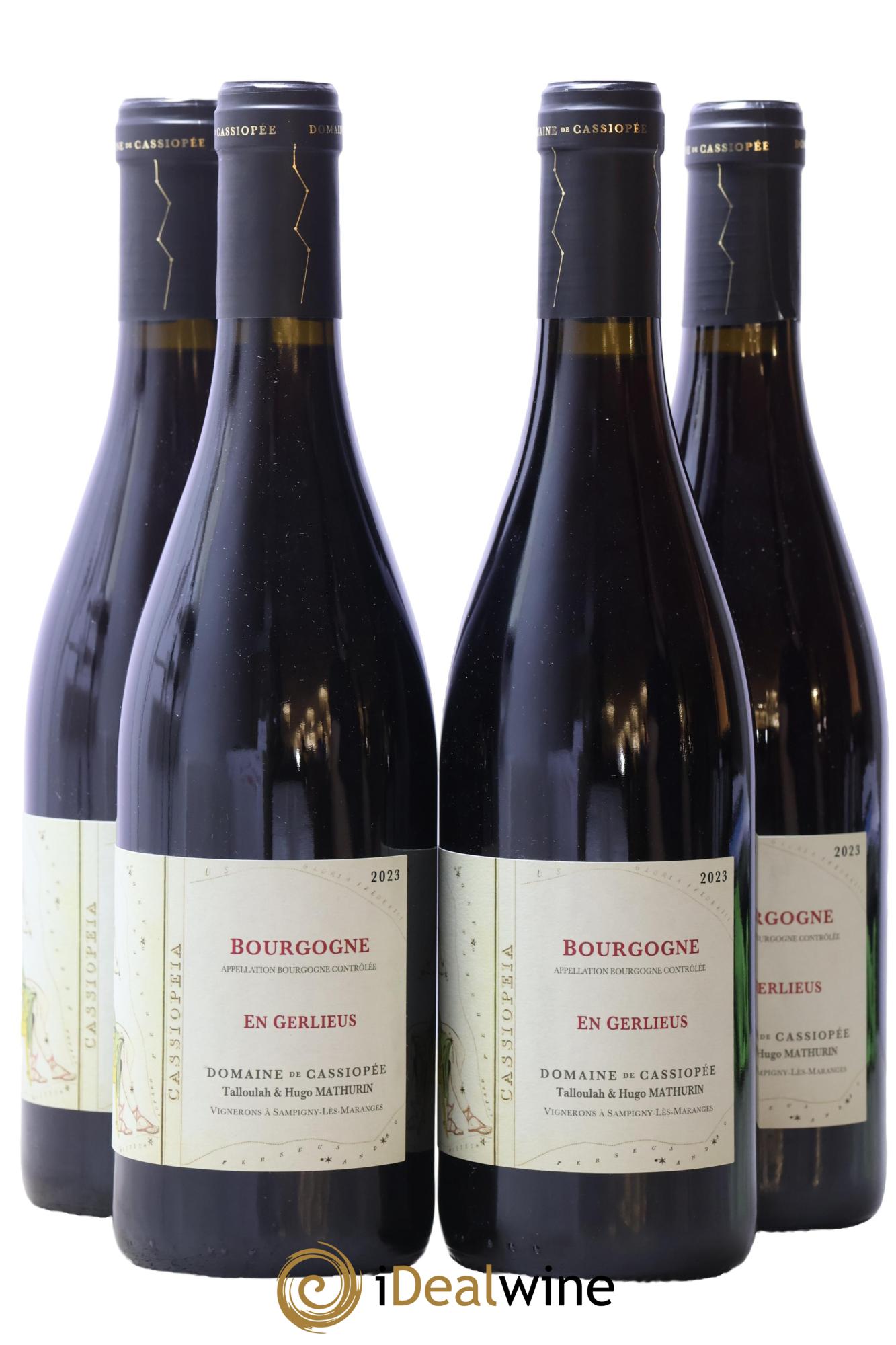 Bourgogne En Gerlieus Domaine de Cassiopée 2023 - Lot de 4 bouteilles - 0