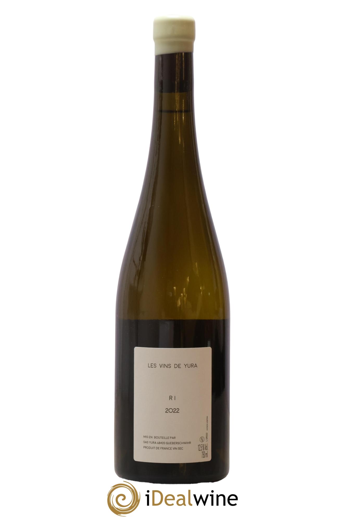 Alsace Le silence et la résonance Jintaro Yura 2022 - Lot de 1 bouteille - 1