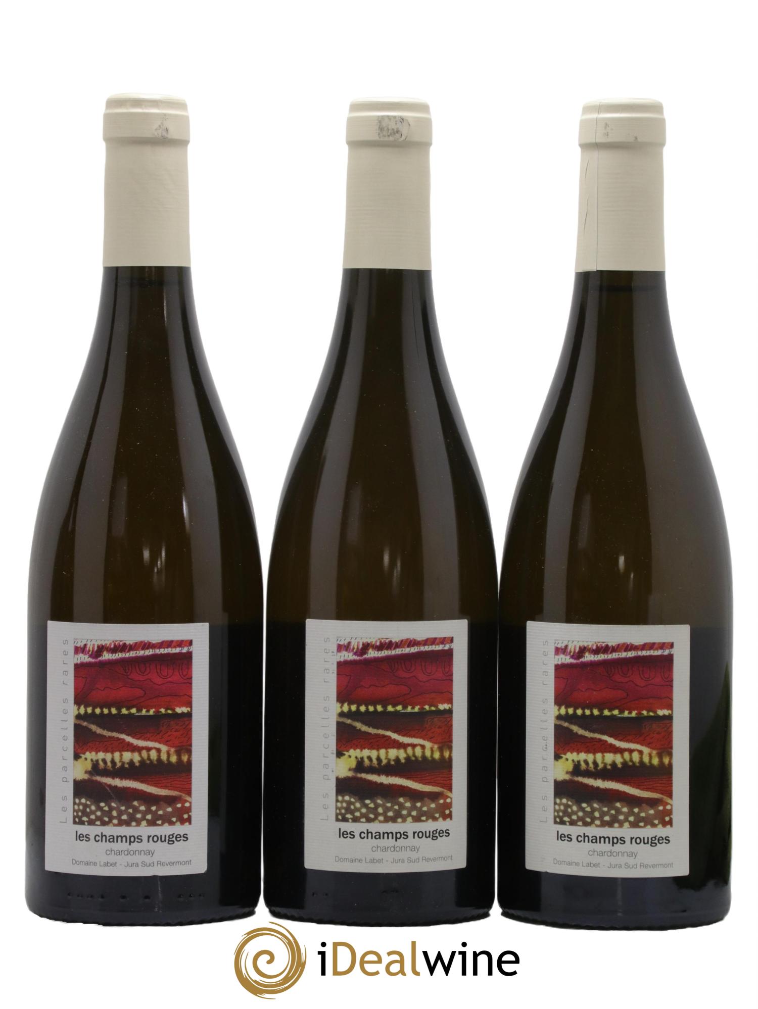 Côtes du Jura Chardonnay Les Champs Rouges Romain - Julien - Charline Labet 2016 - Posten von 3 Flaschen - 0