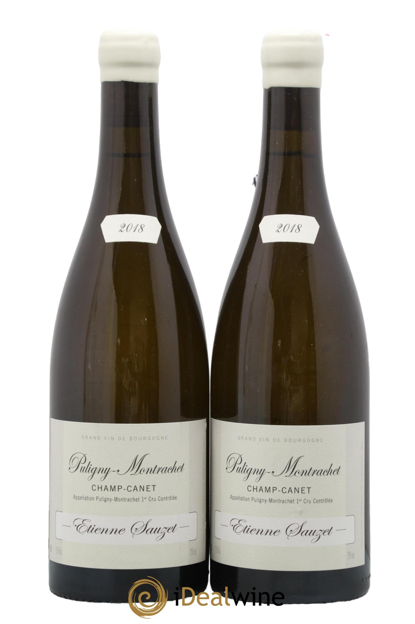 Puligny-Montrachet 1er Cru Champ Canet Etienne Sauzet 2018 - Lot de 2 bouteilles - 0