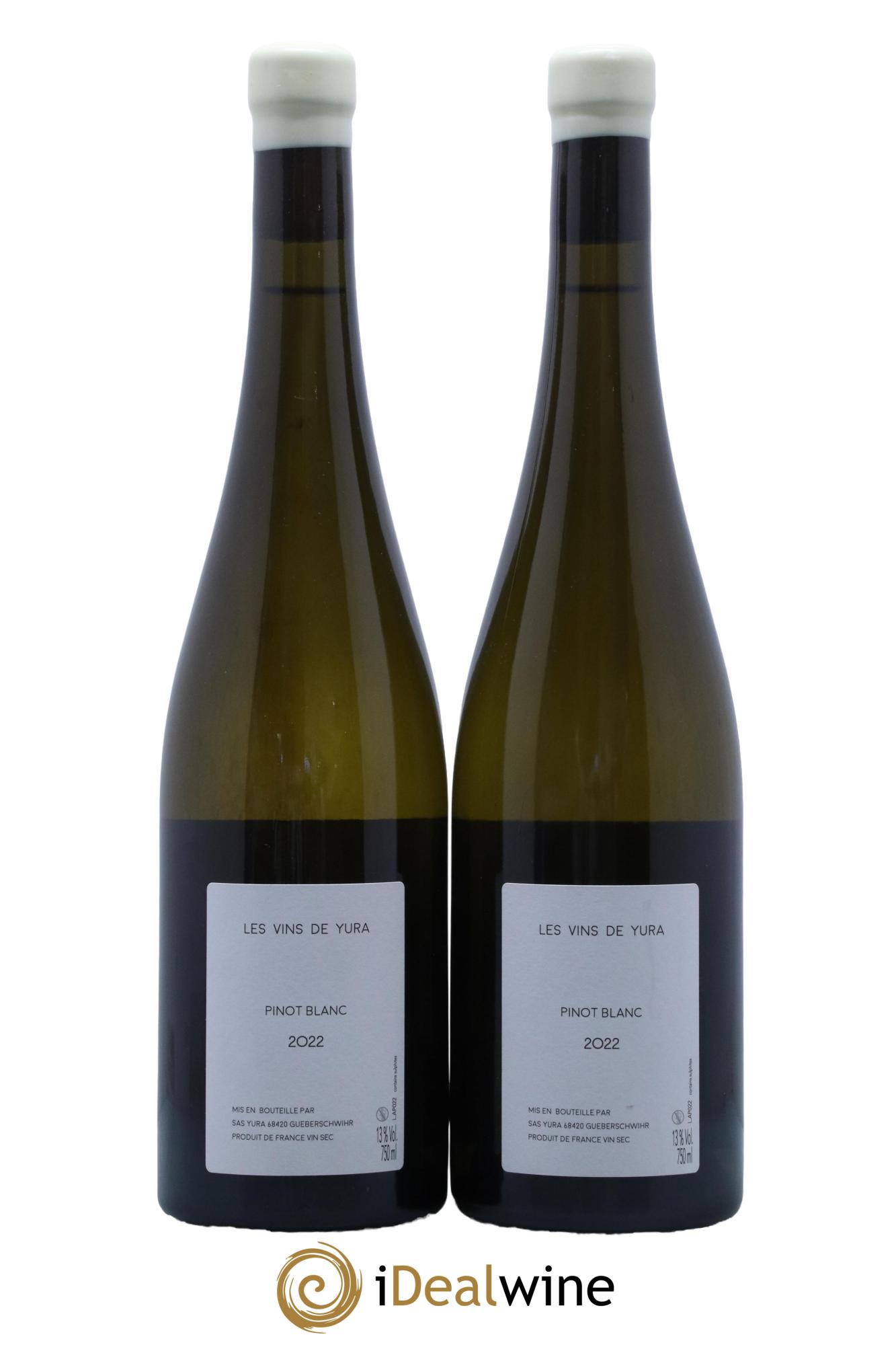 Alsace L'abeille et le papillon Jintaro Yura 2022 - Lot de 2 bouteilles - 1