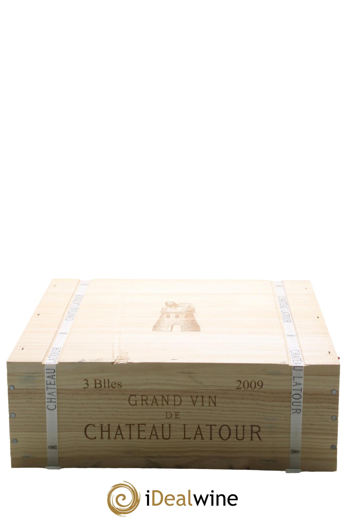 Château Latour 1er Grand Cru Classé 2009 - Lot of 3 bottles - 3