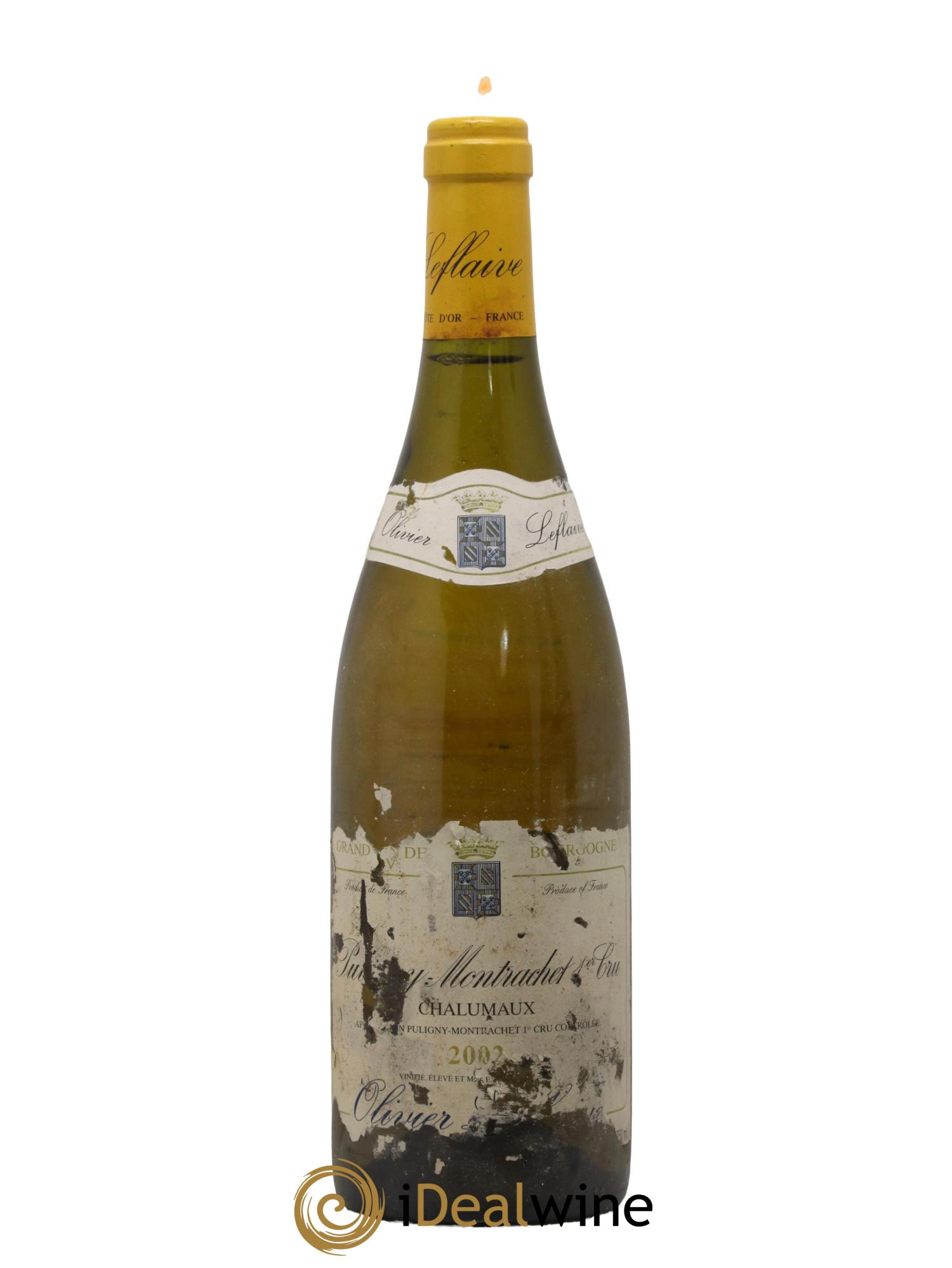 Puligny-Montrachet 1er Cru Chalumaux Olivier Leflaive 2002 - Lot de 1 bouteille - 0