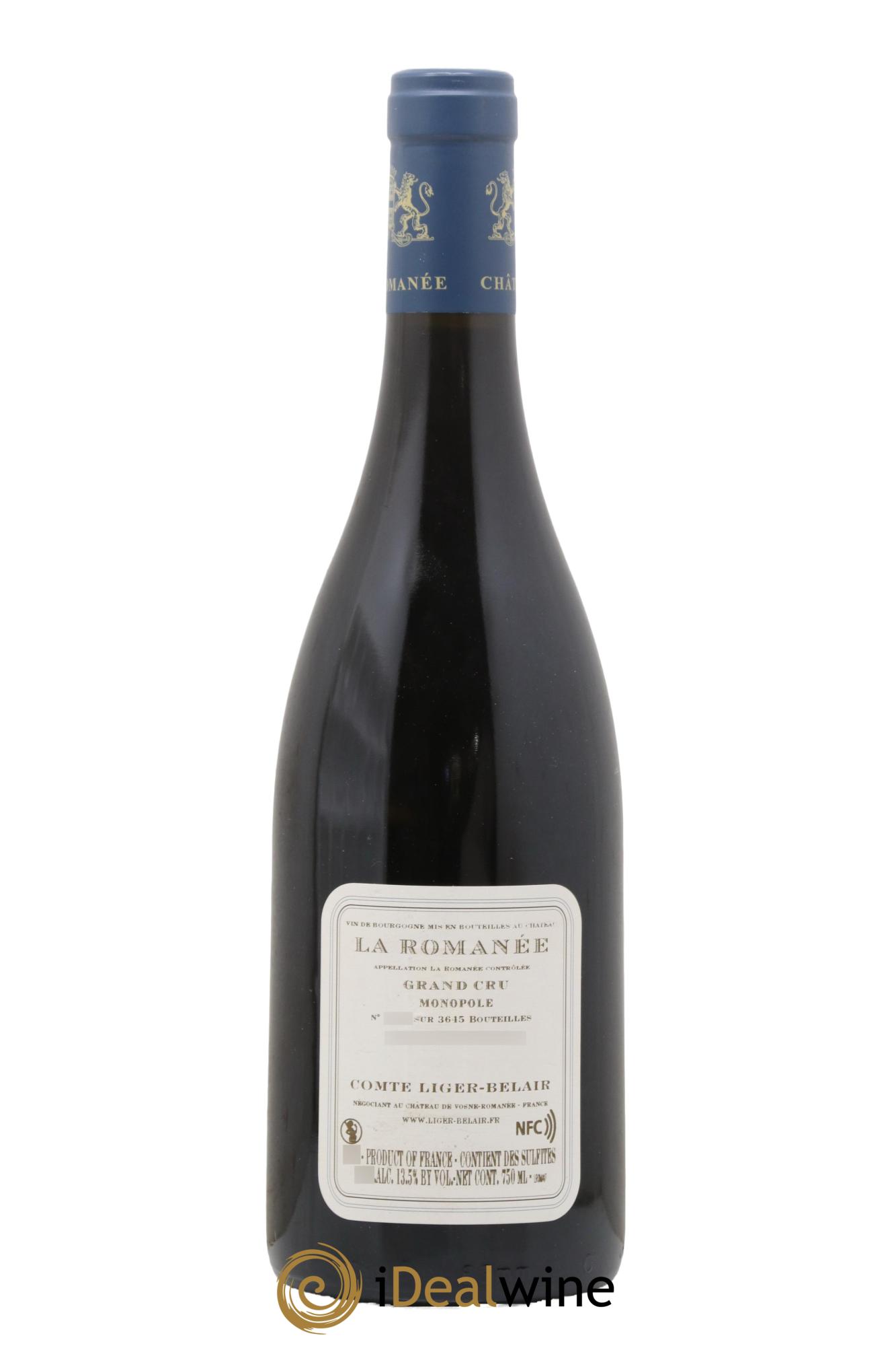 La Romanée Grand Cru Comte Liger-Belair (Domaine du) 2017 - Lot de 1 bouteille - 1