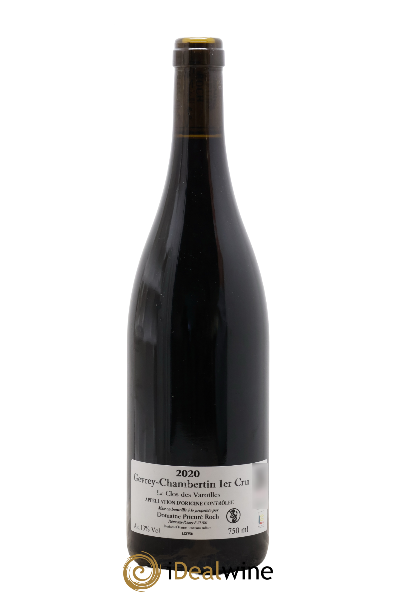 Gevrey-Chambertin 1er Cru Le Clos des Varoilles Monopole Prieuré Roch 2020 - Posten von 1 Flasche - 1