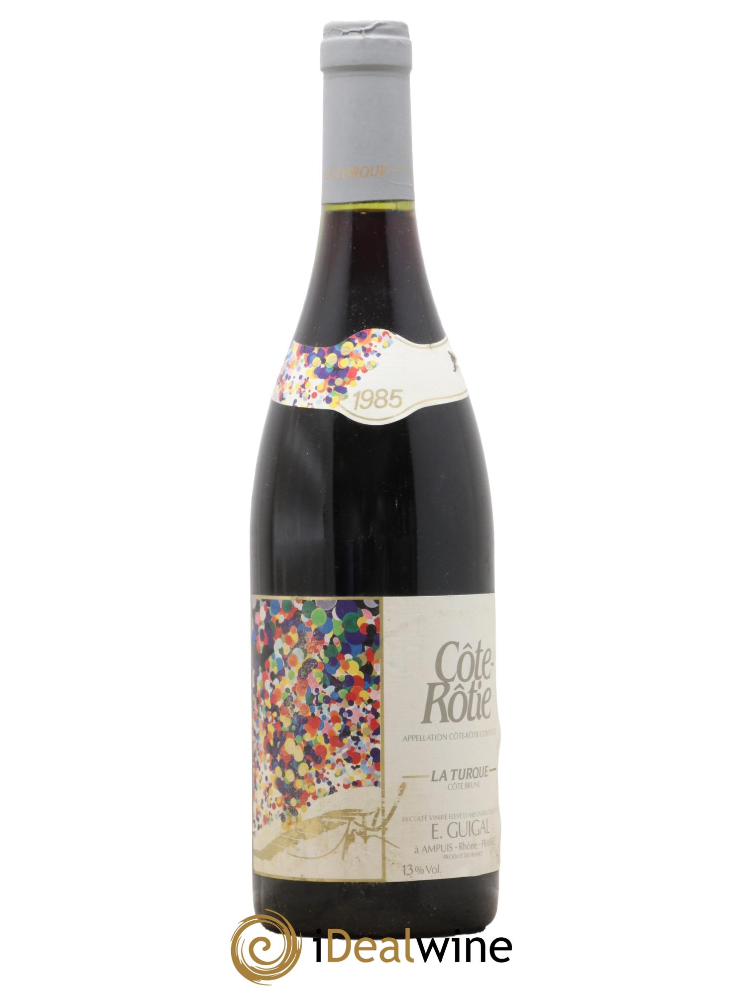 Côte-Rôtie La Turque Guigal 1985 - Lot de 1 bouteille - 0