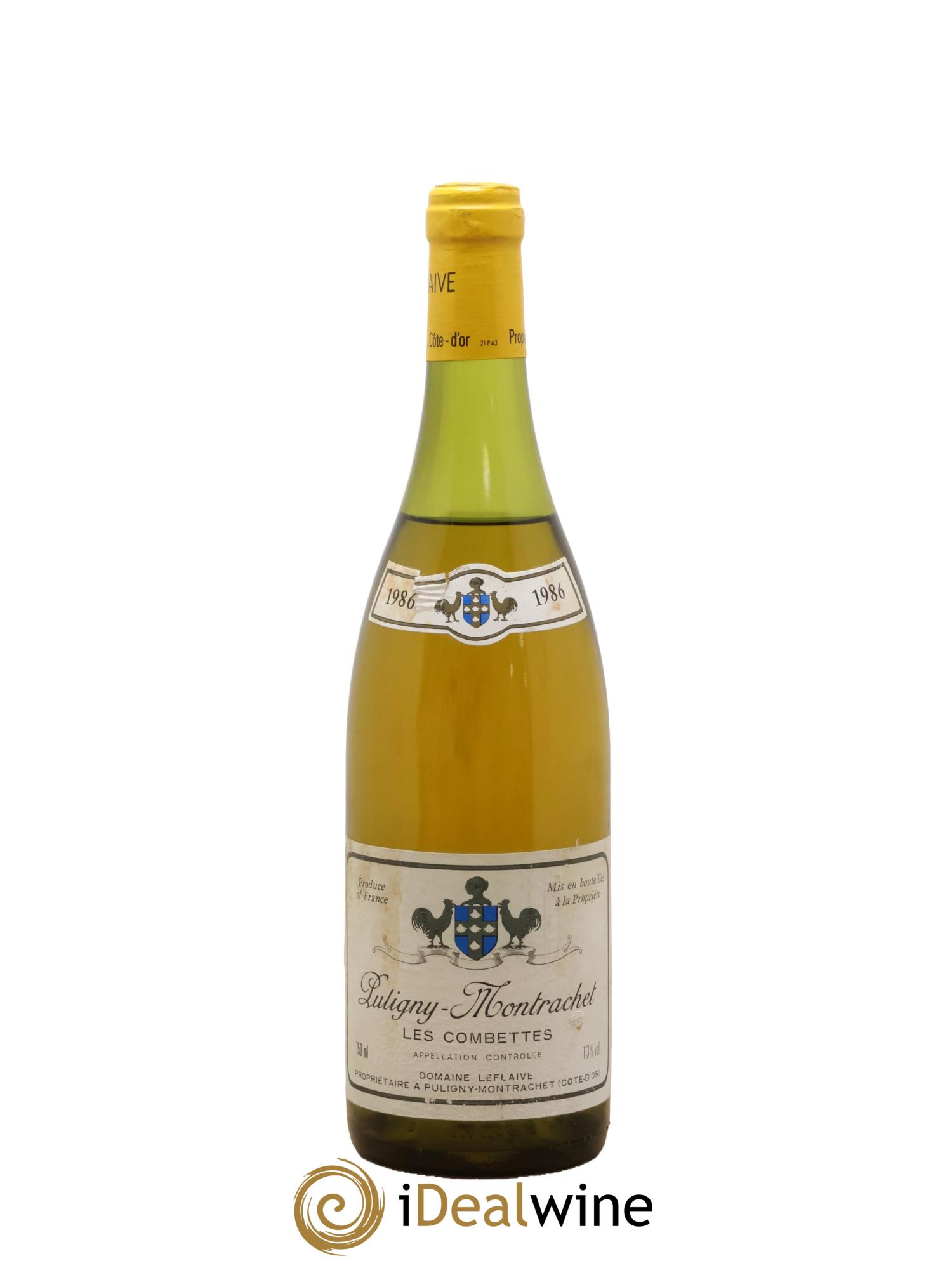 Puligny-Montrachet 1er Cru Les Combettes Leflaive (Domaine) 1986 - Lot of 1 bottle - 0