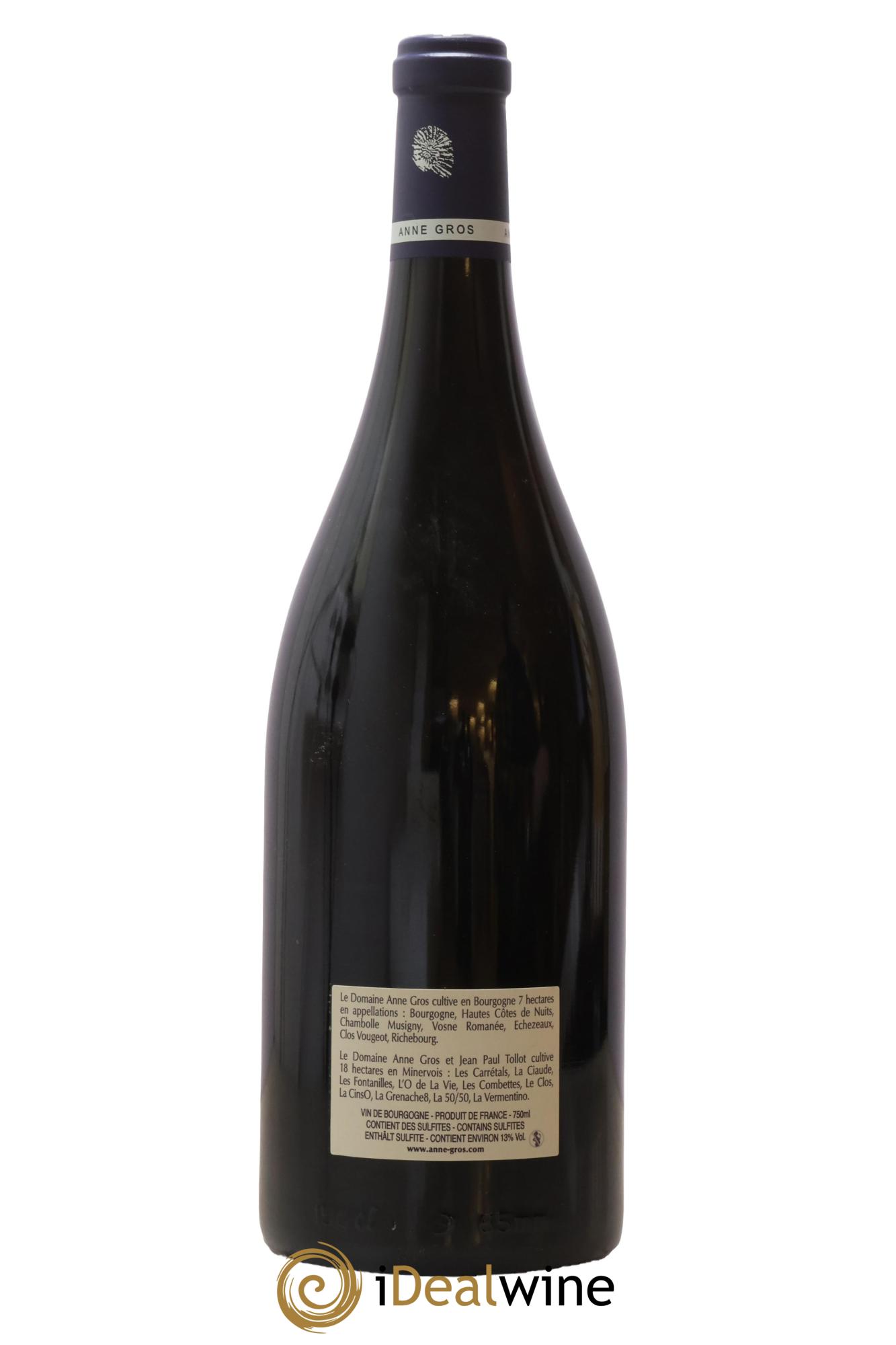 Clos de Vougeot Grand Cru Le Grand Maupertui Anne Gros 2022 - Lot of 1 magnum - 1